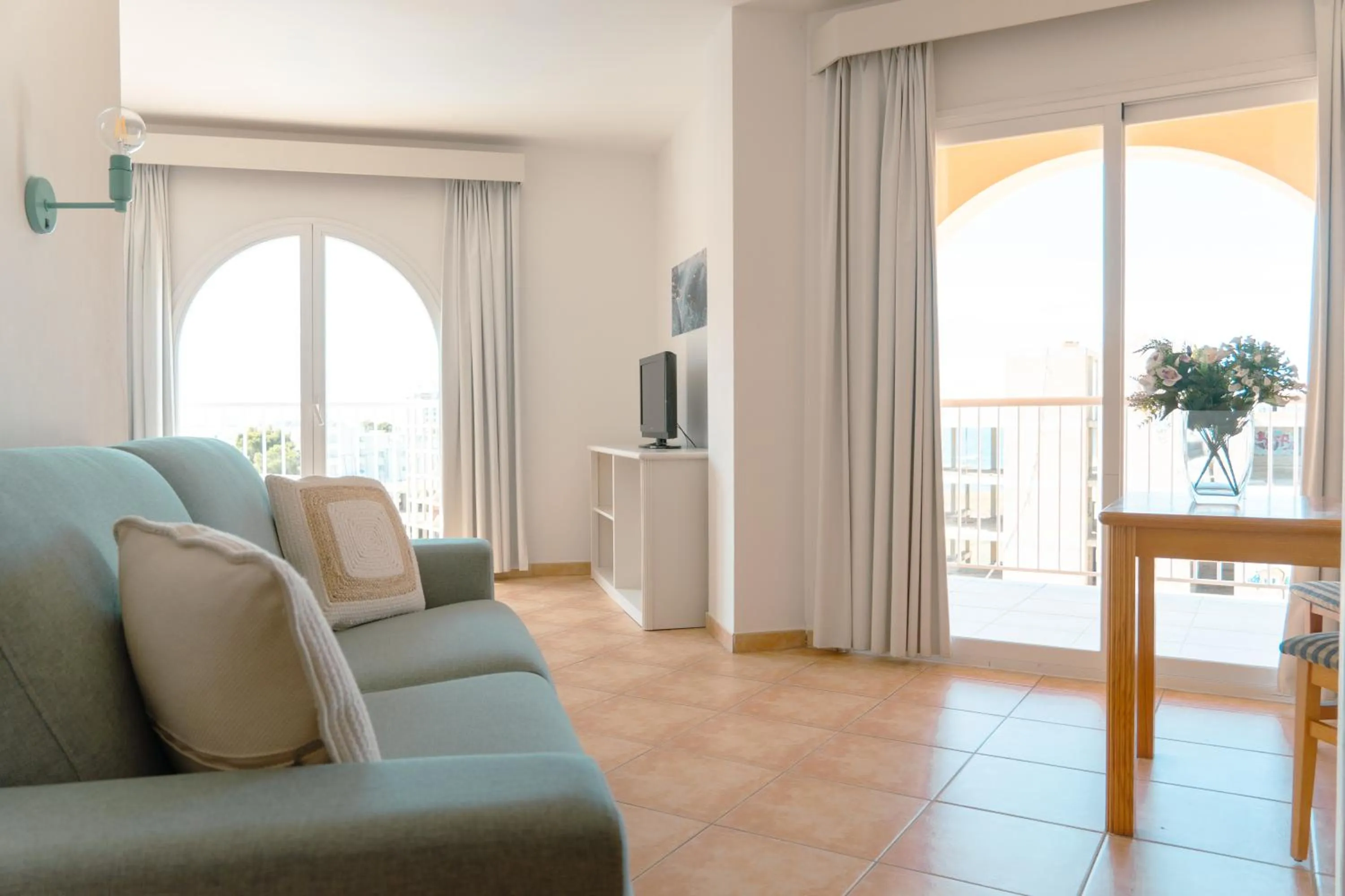 Bedroom in Rosamar Ibiza Hotel