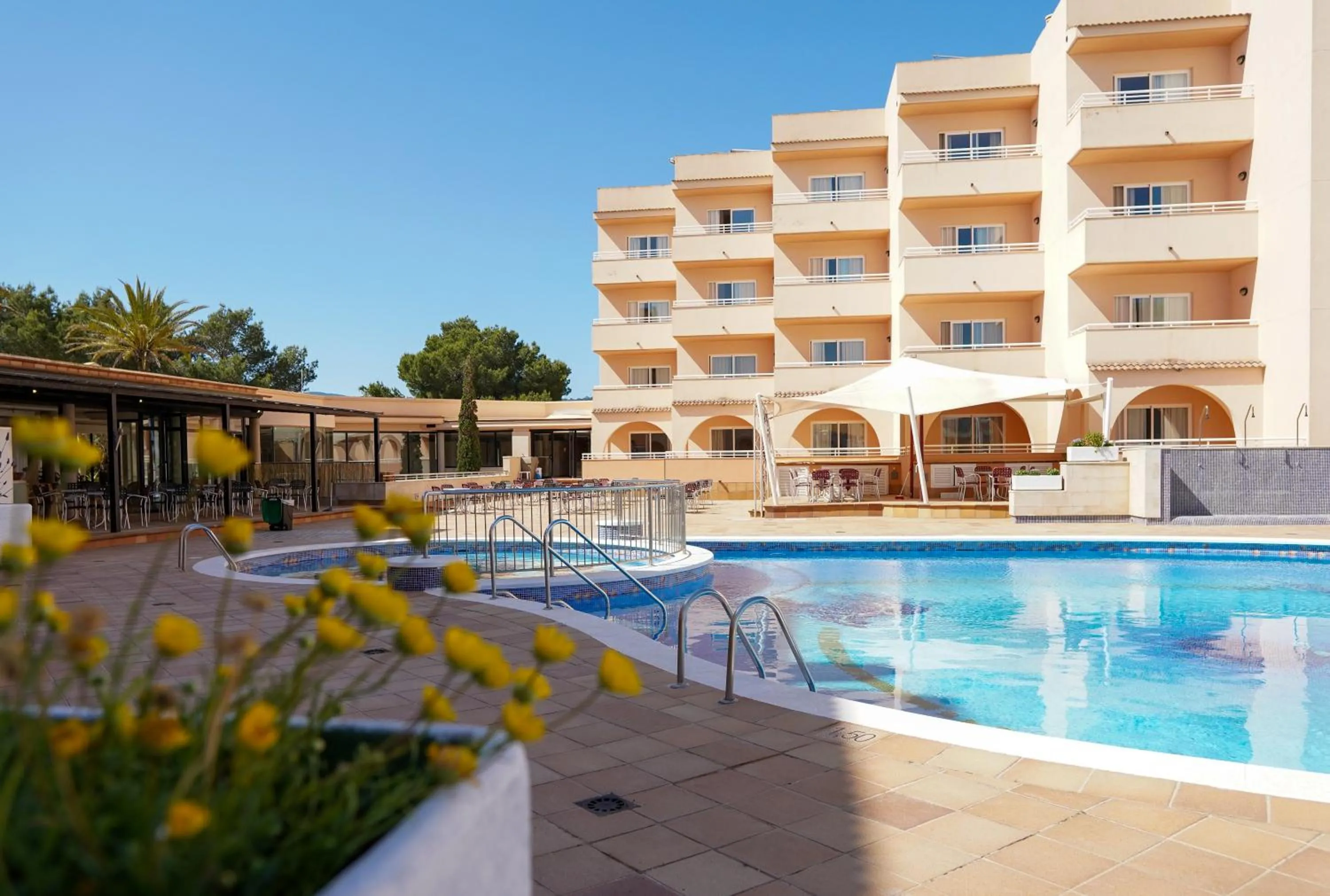 Property building in Rosamar Ibiza Hotel