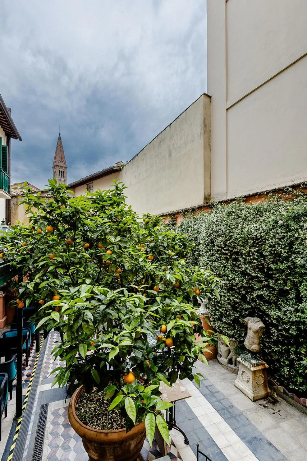 Garden in Hotel Palazzo dal Borgo