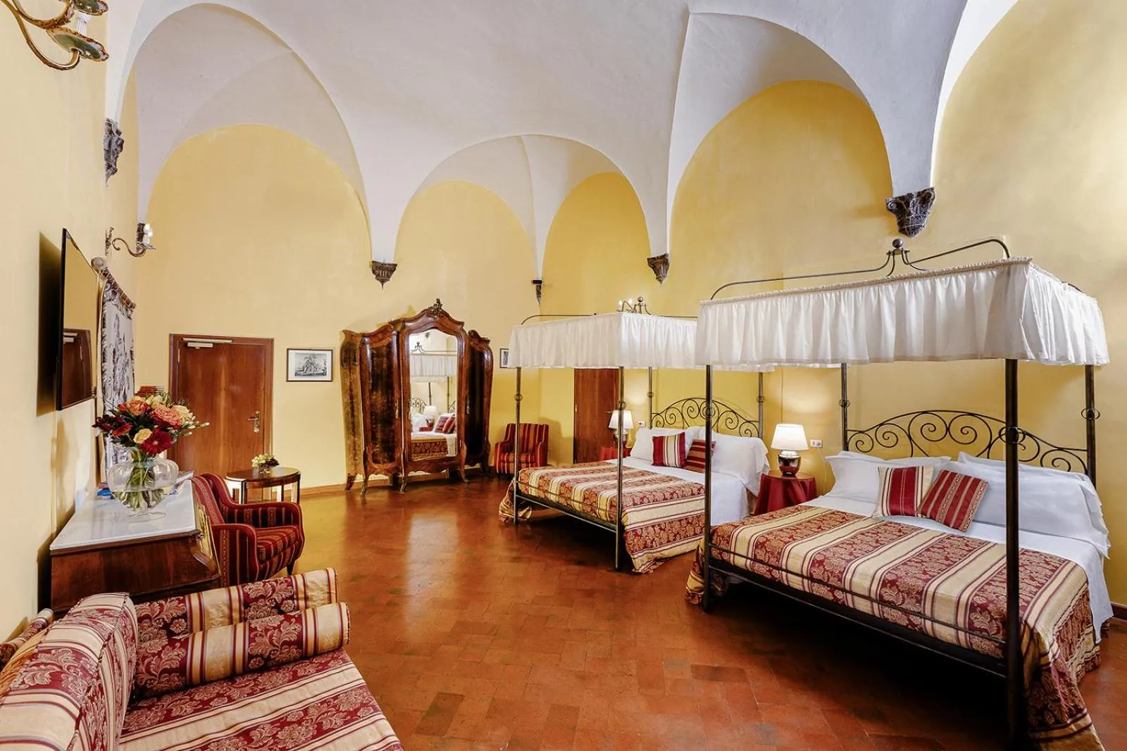 Bed in Hotel Palazzo dal Borgo