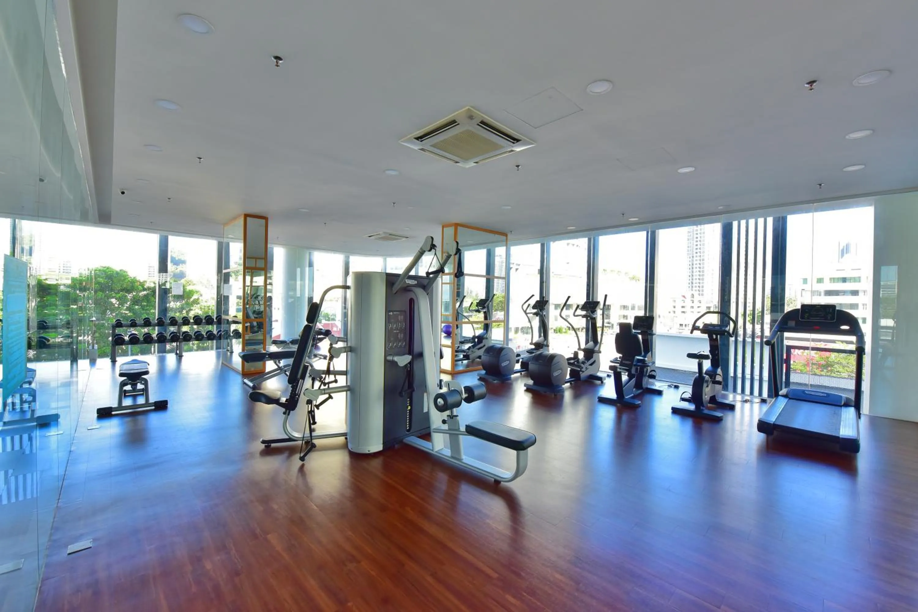 Fitness centre/facilities in The Landmark Penang