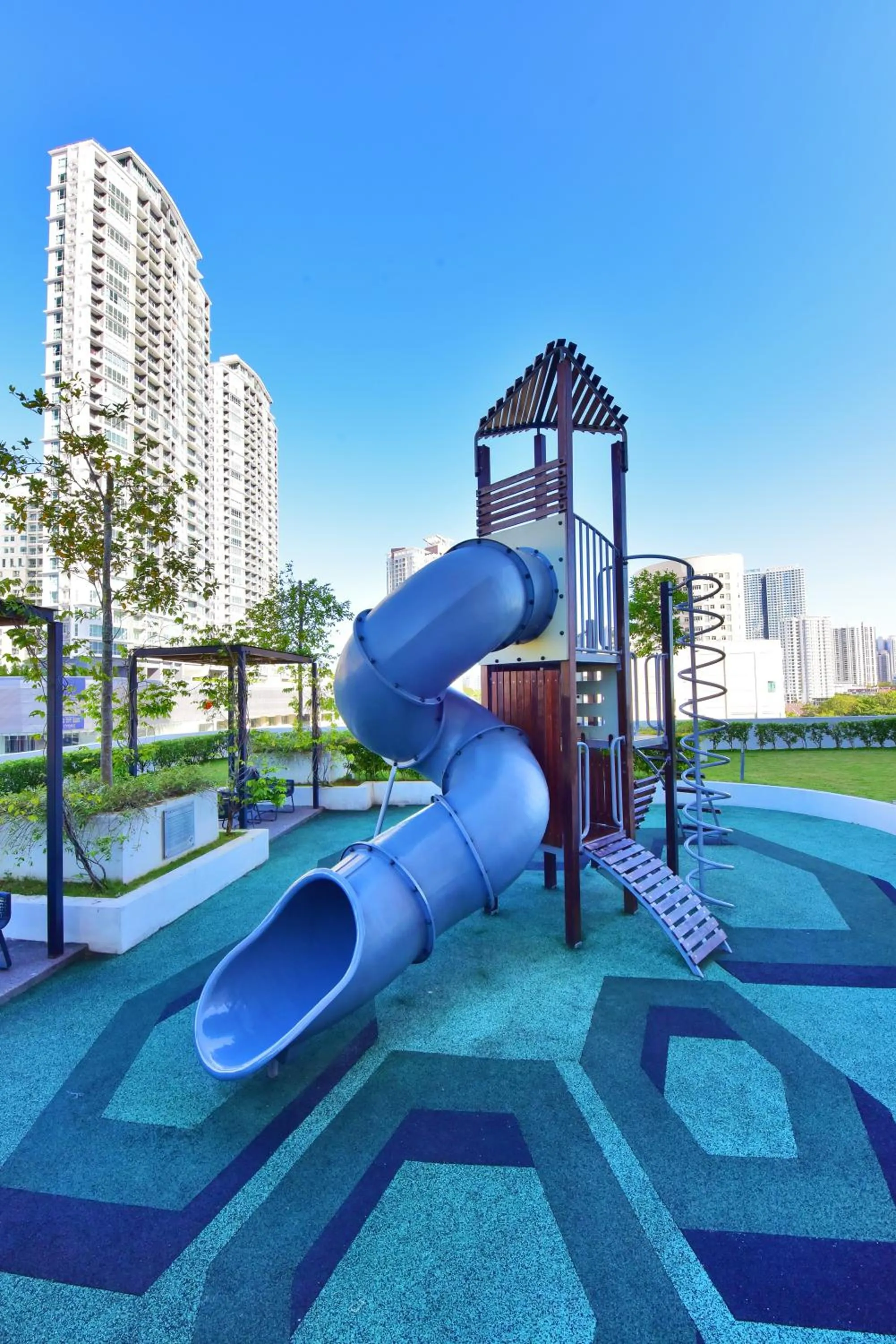 Children play ground in The Landmark Penang
