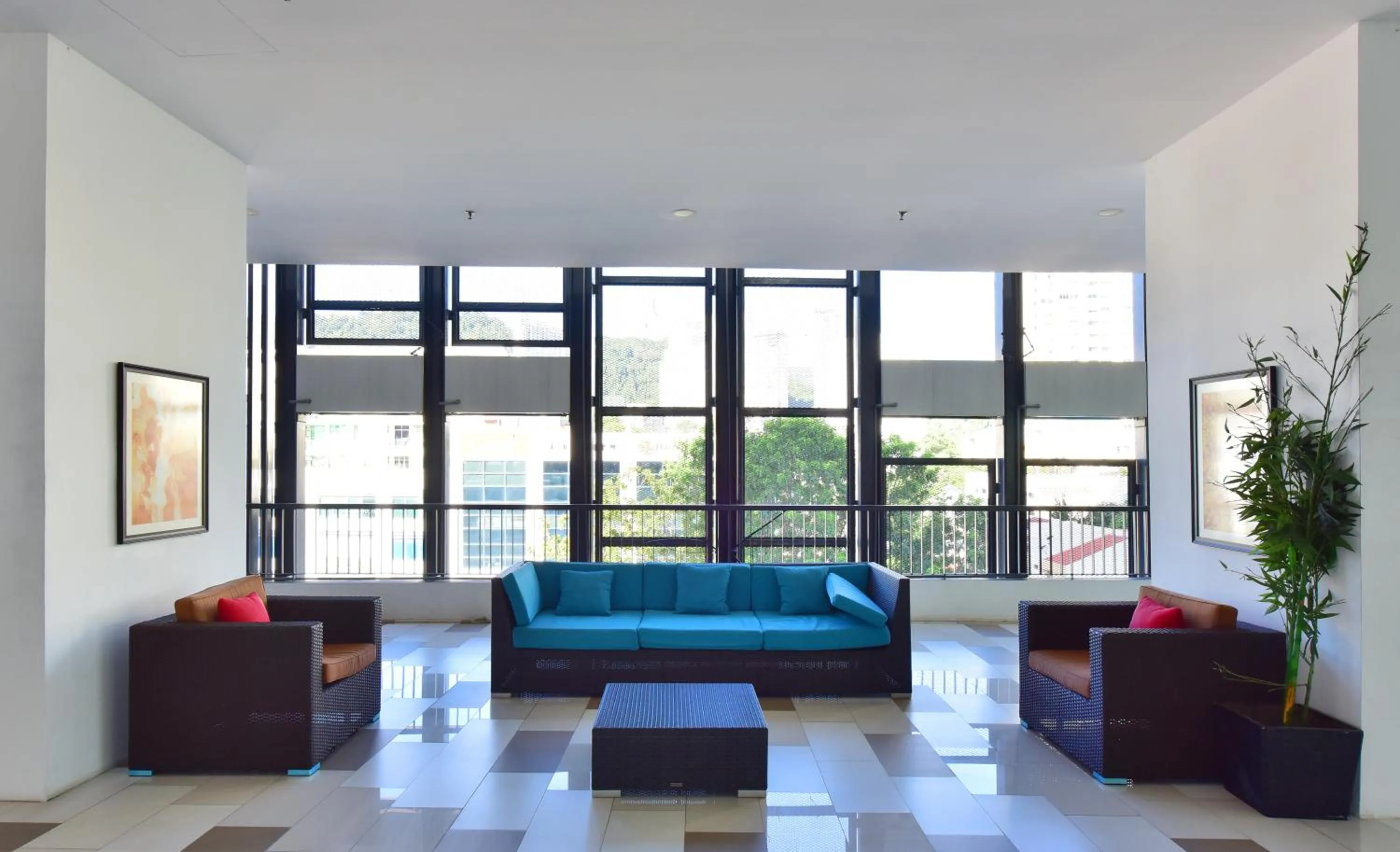 Seating area in The Landmark Penang