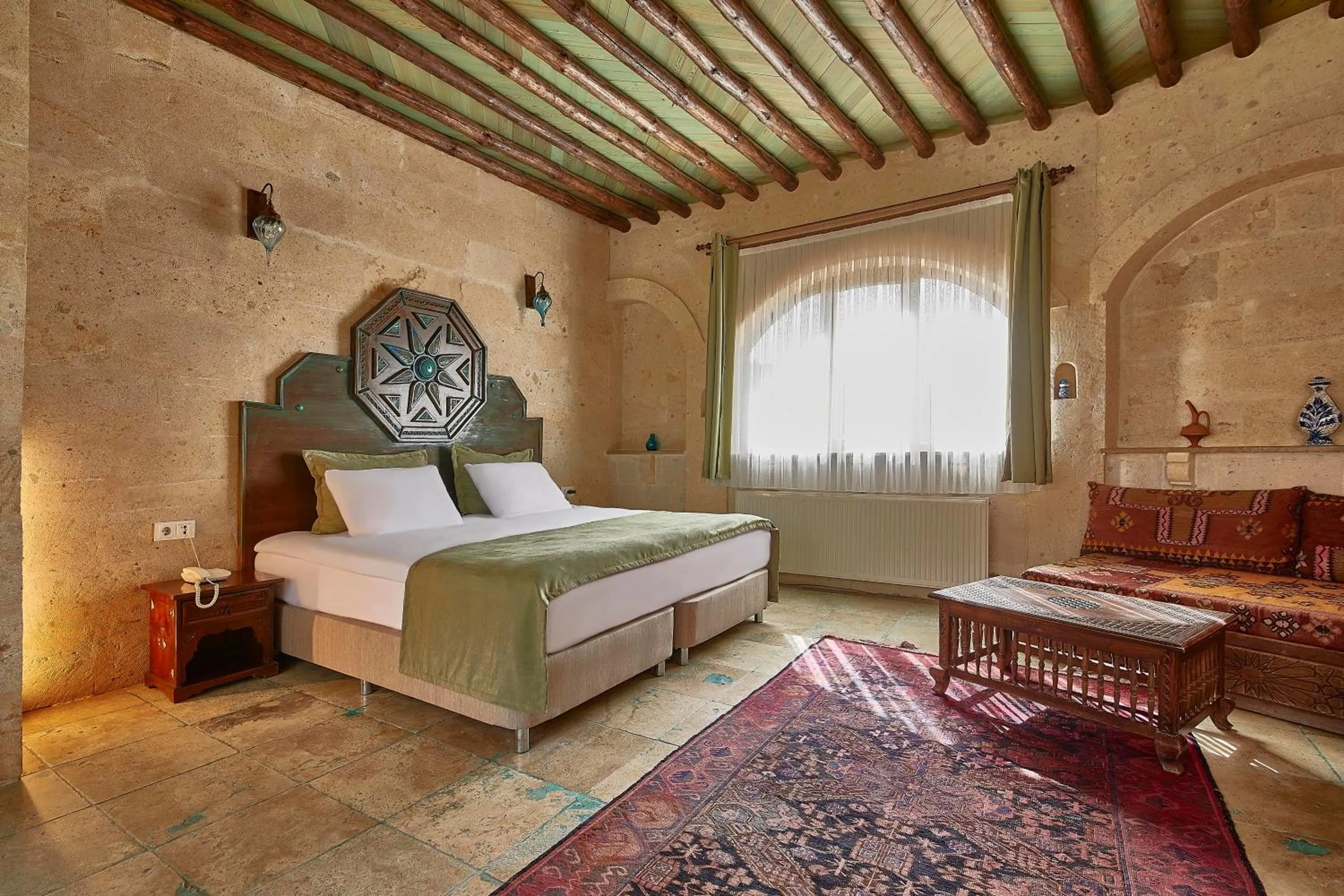 Photo of the whole room, Bed in Charm Of Cappadocia Cave Suites