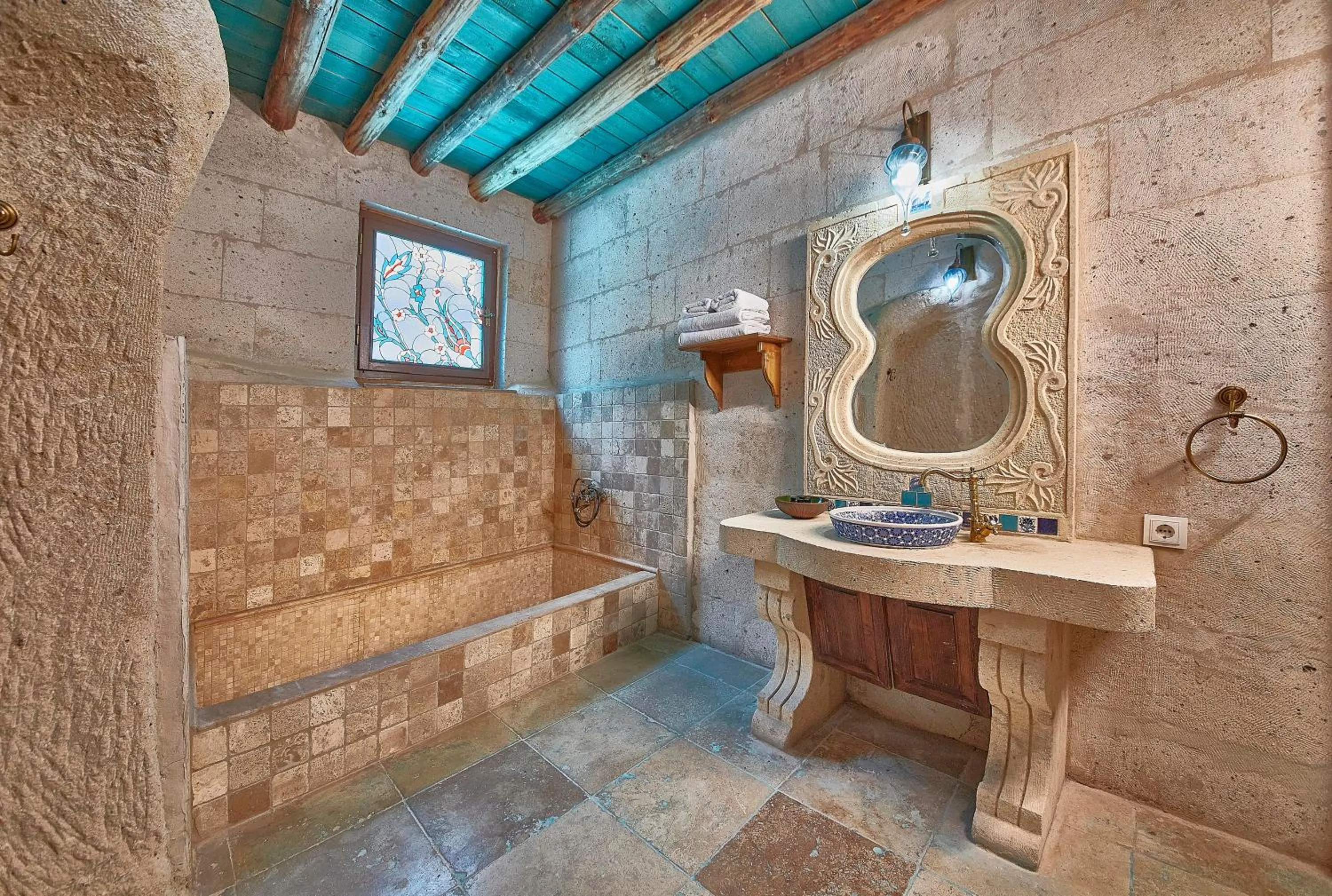 Bathroom in Charm Of Cappadocia Cave Suites