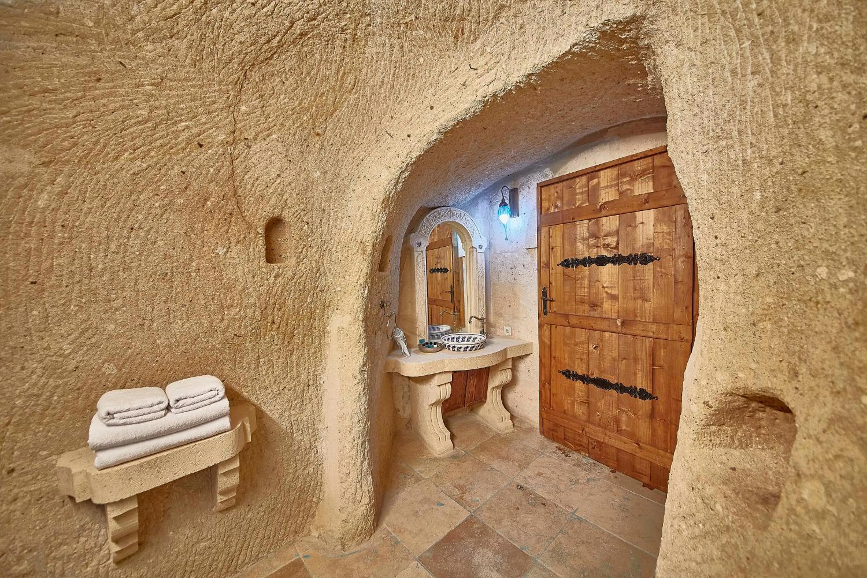 Bathroom in Charm Of Cappadocia Cave Suites