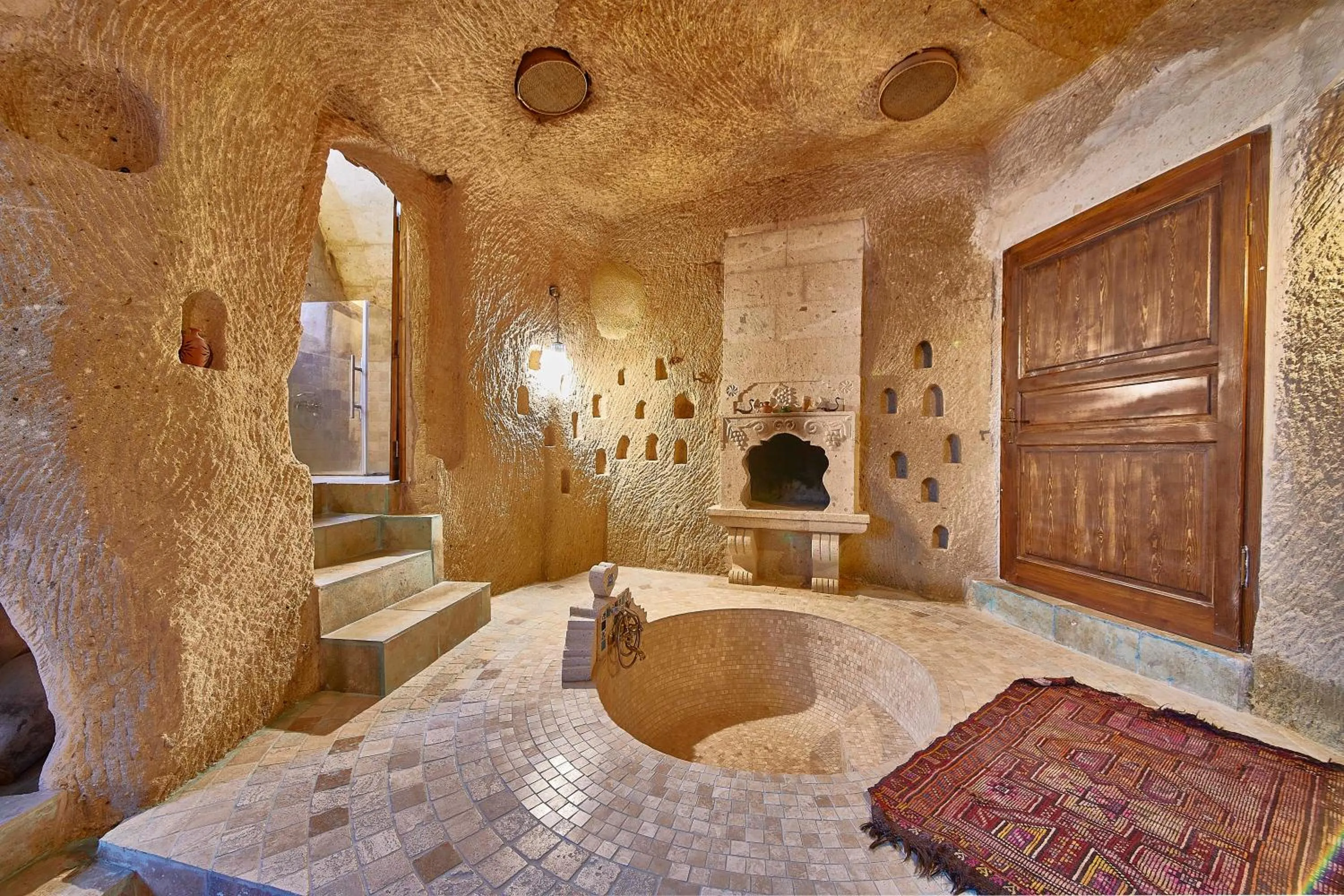 Bathroom in Charm Of Cappadocia Cave Suites