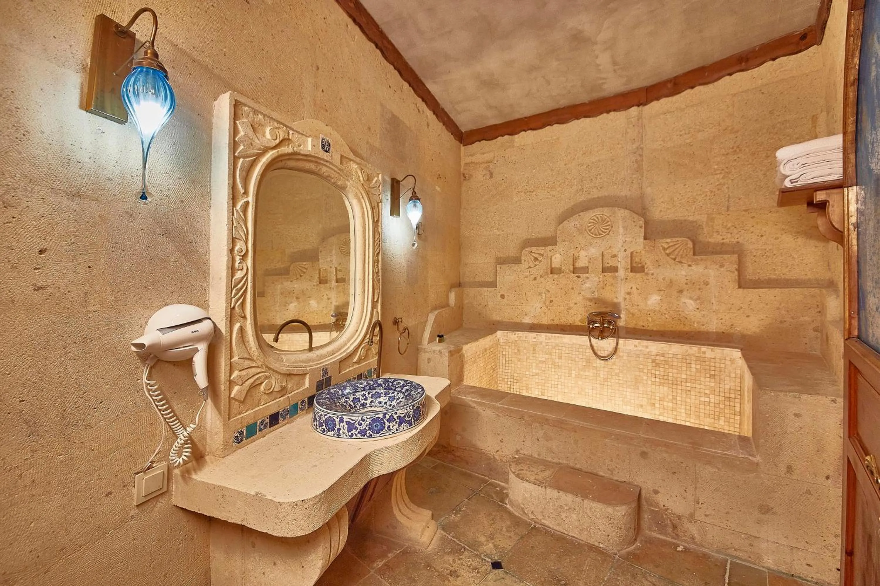 Bathroom in Charm Of Cappadocia Cave Suites