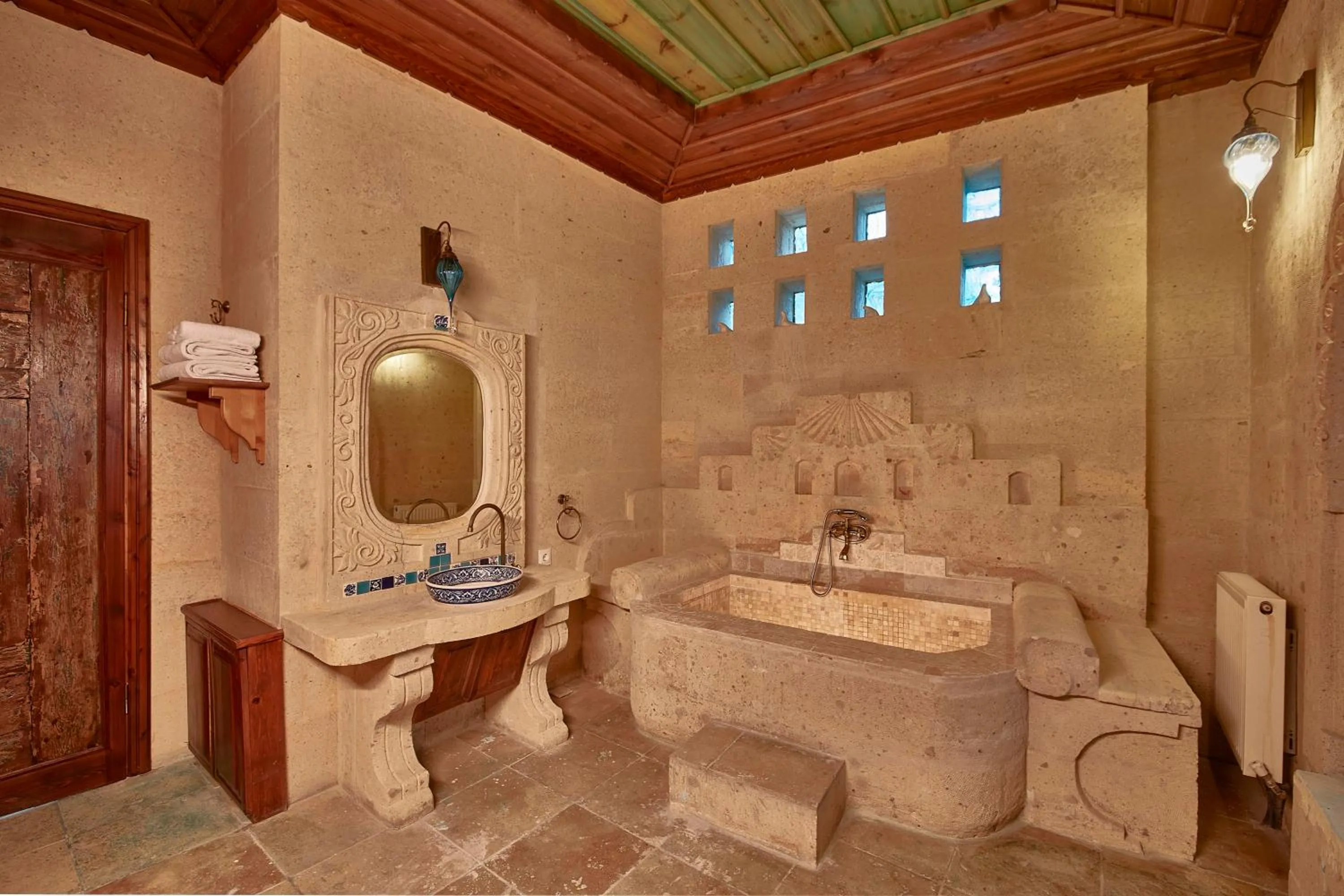 Bathroom in Charm Of Cappadocia Cave Suites
