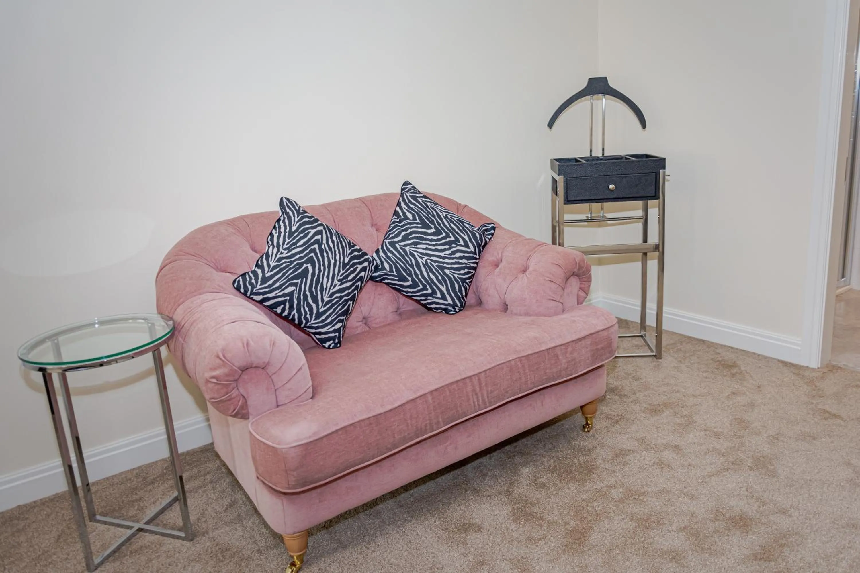Seating area in Mode Apartments Winter Gardens Blackpool