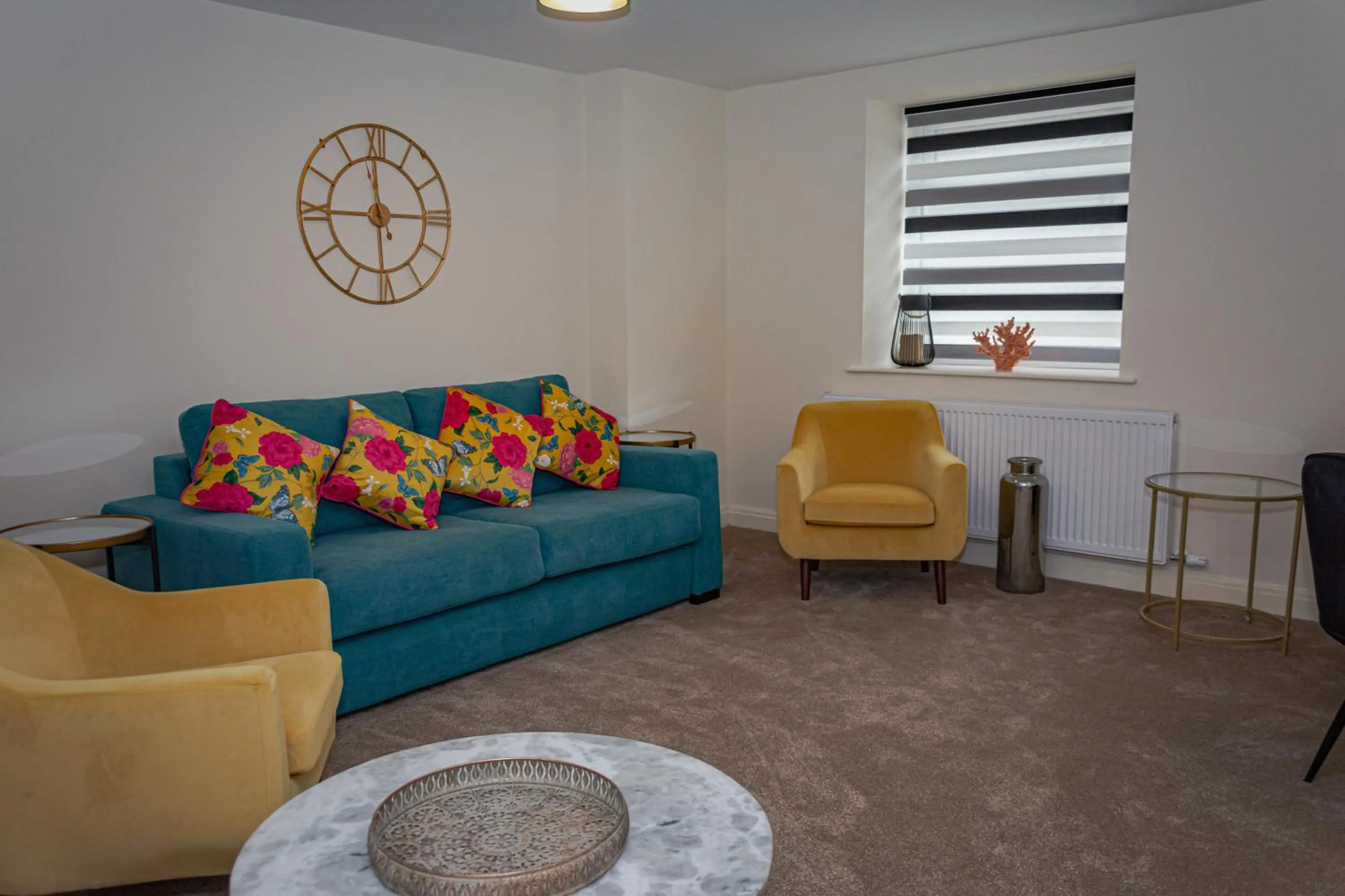 Living room in Mode Apartments Winter Gardens Blackpool
