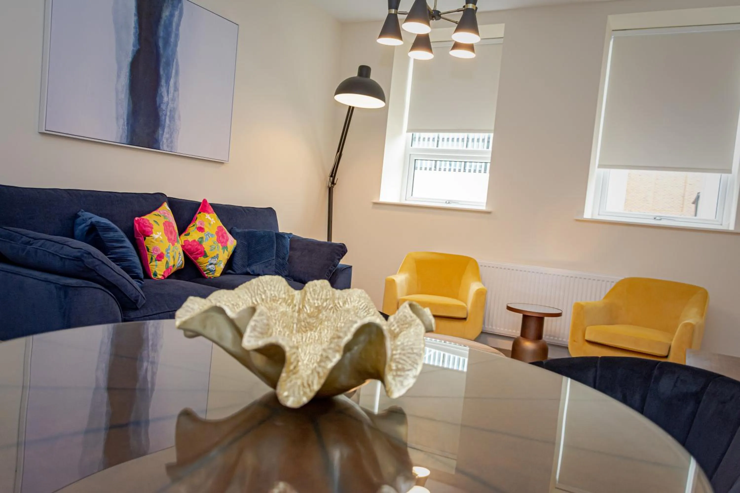 Living room in Mode Apartments Winter Gardens Blackpool