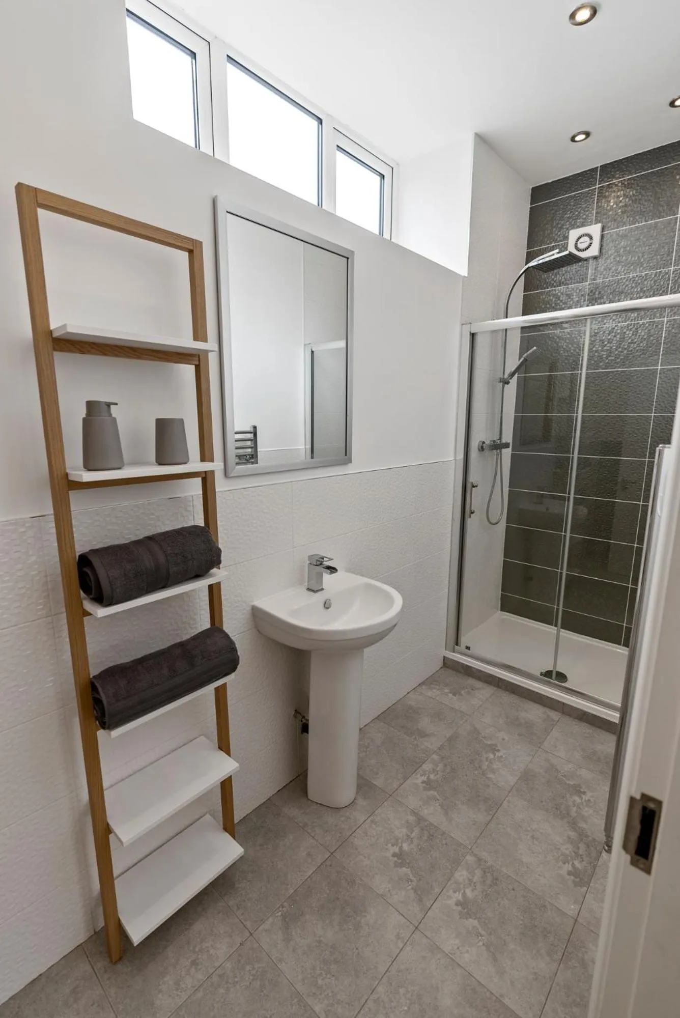 Bathroom in Mode Apartments Winter Gardens Blackpool