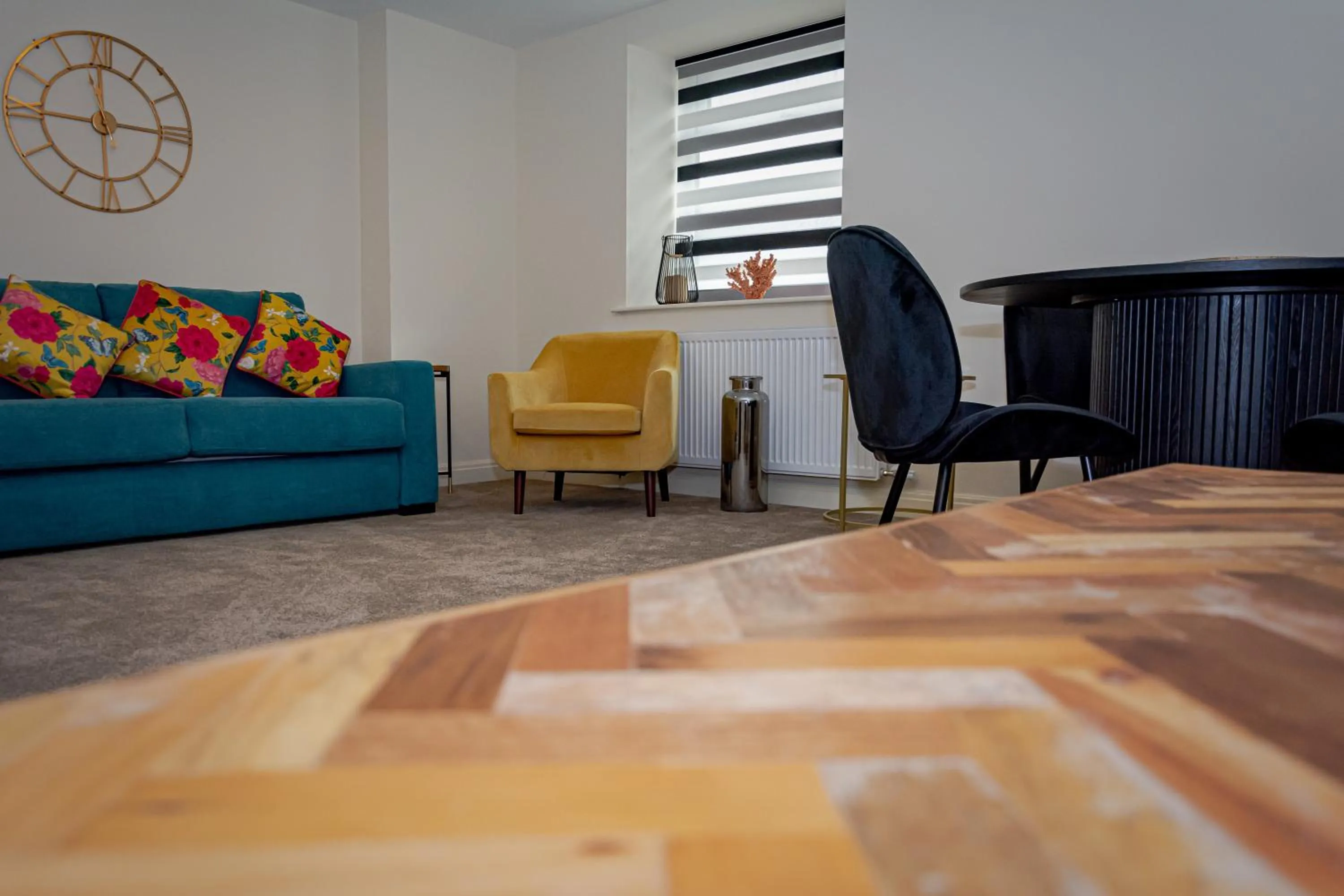 Living room in Mode Apartments Winter Gardens Blackpool