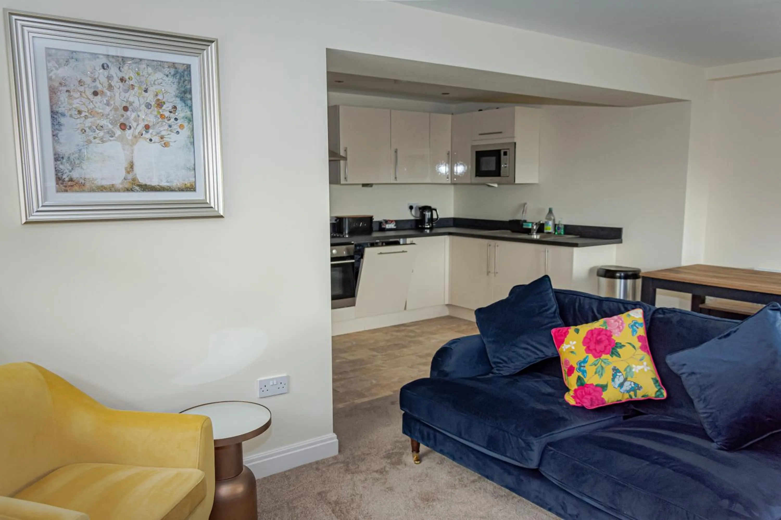 Kitchen or kitchenette in Mode Apartments Winter Gardens Blackpool