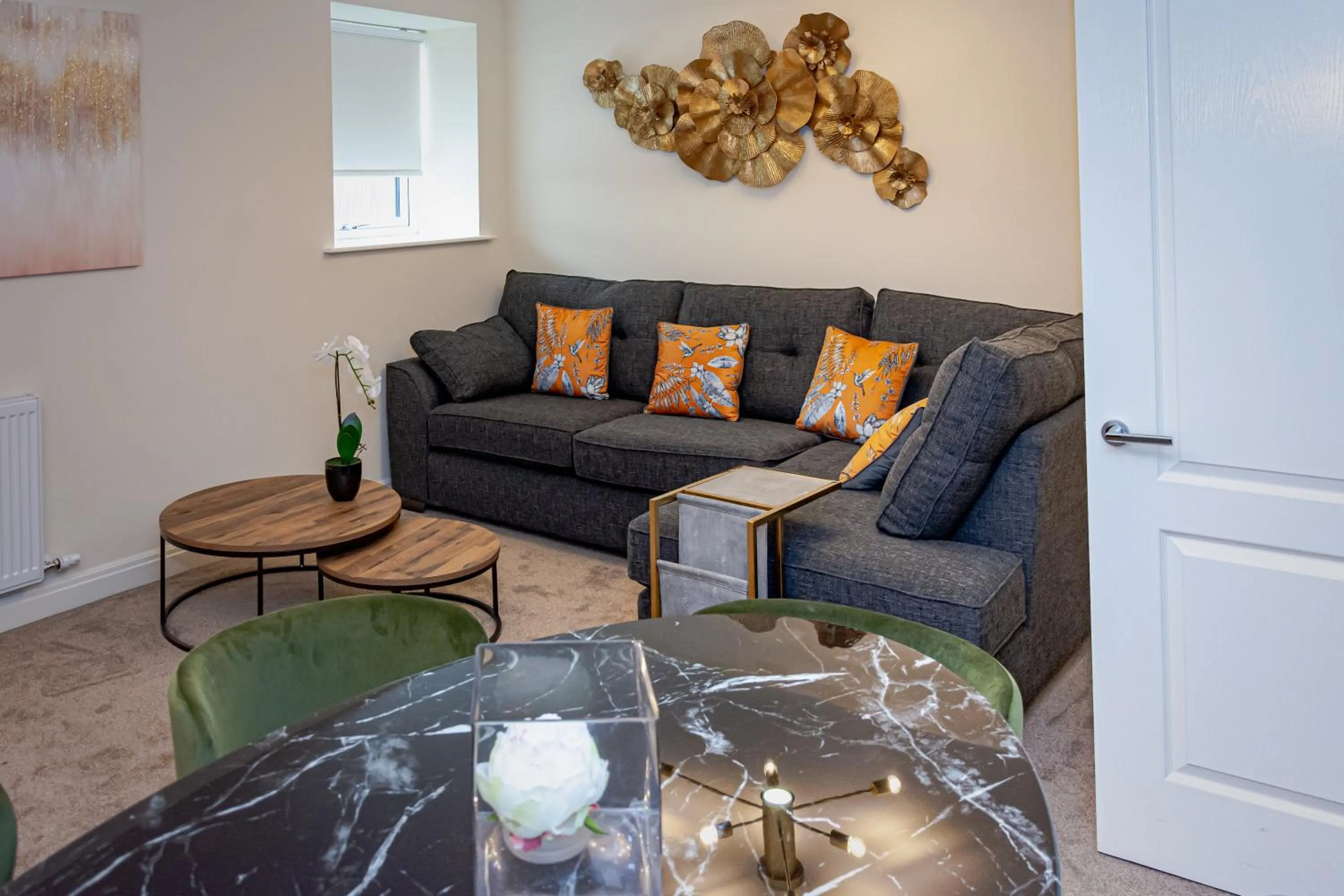 Living room in Mode Apartments Winter Gardens Blackpool