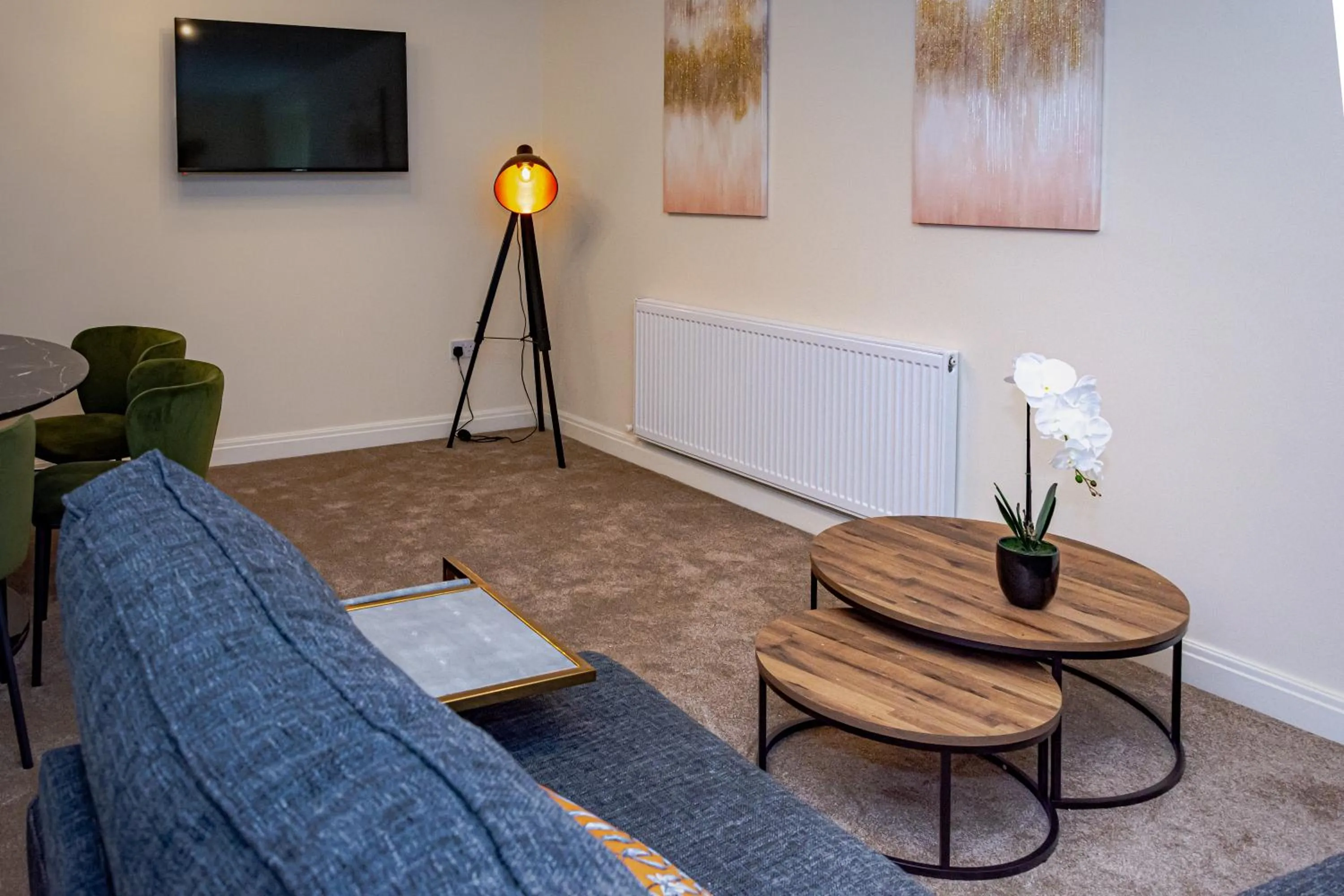 Living room in Mode Apartments Winter Gardens Blackpool