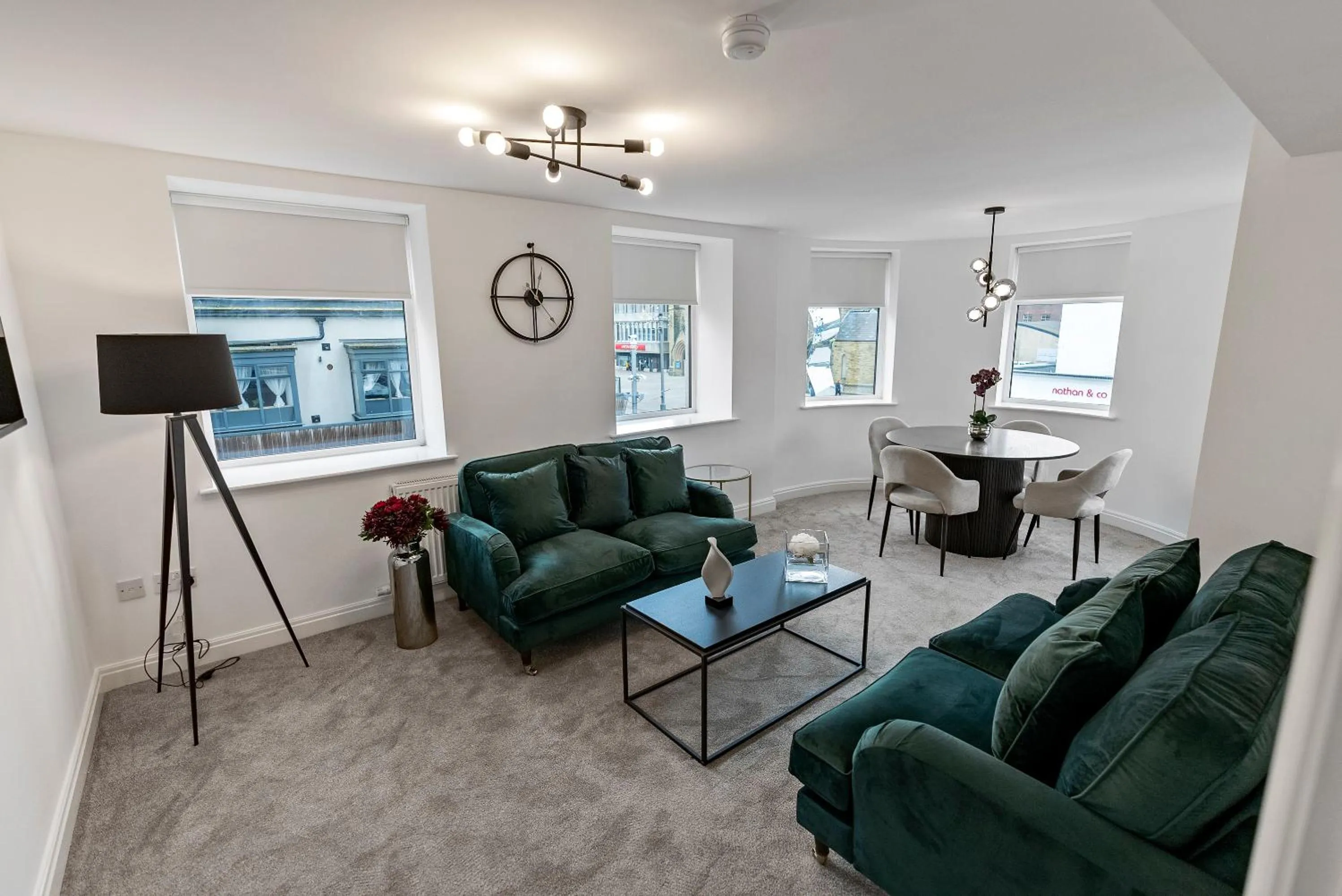 Living room in Mode Apartments Winter Gardens Blackpool