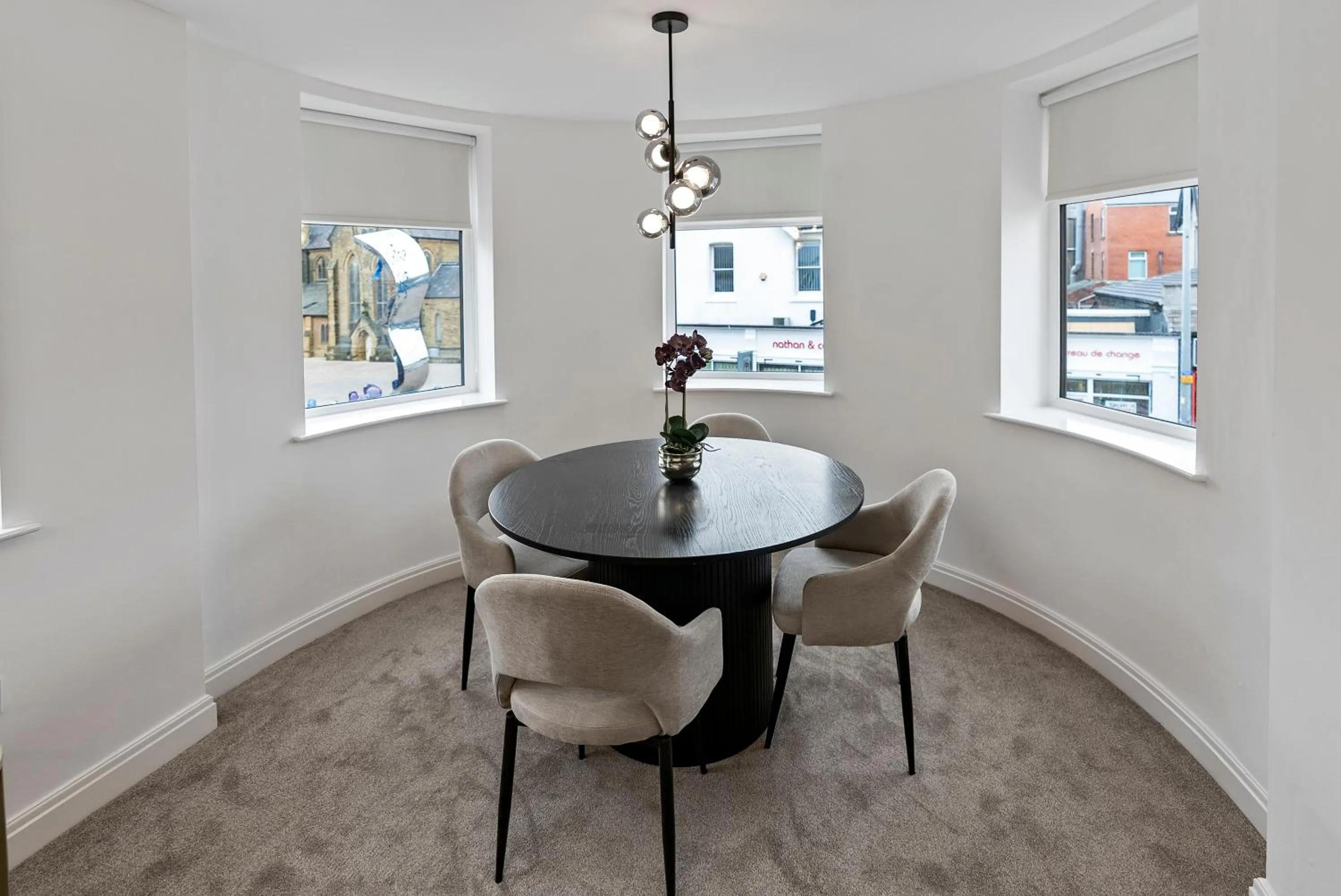 Living room in Mode Apartments Winter Gardens Blackpool