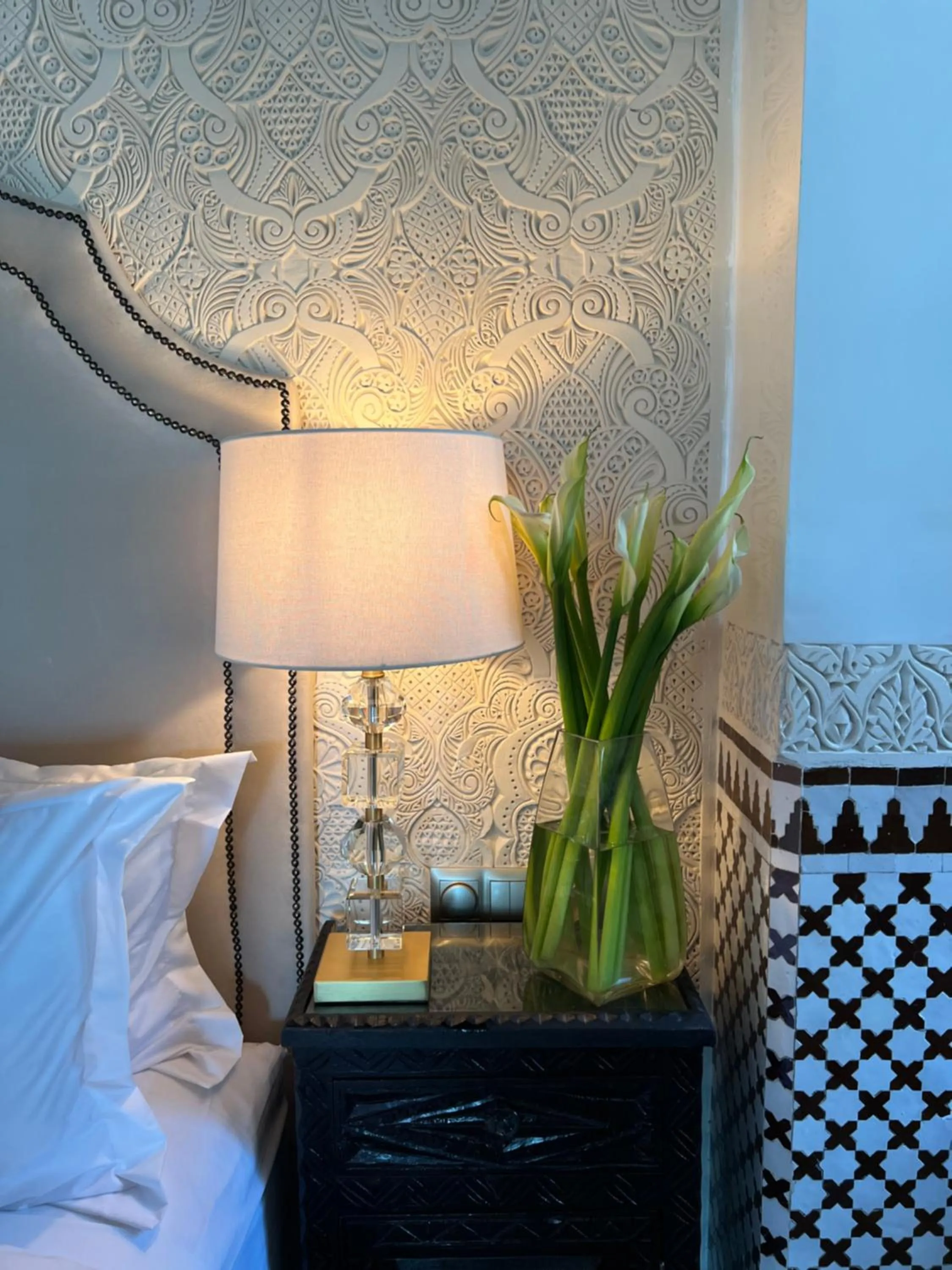 Bed in Palais De Fès Suites & Spa