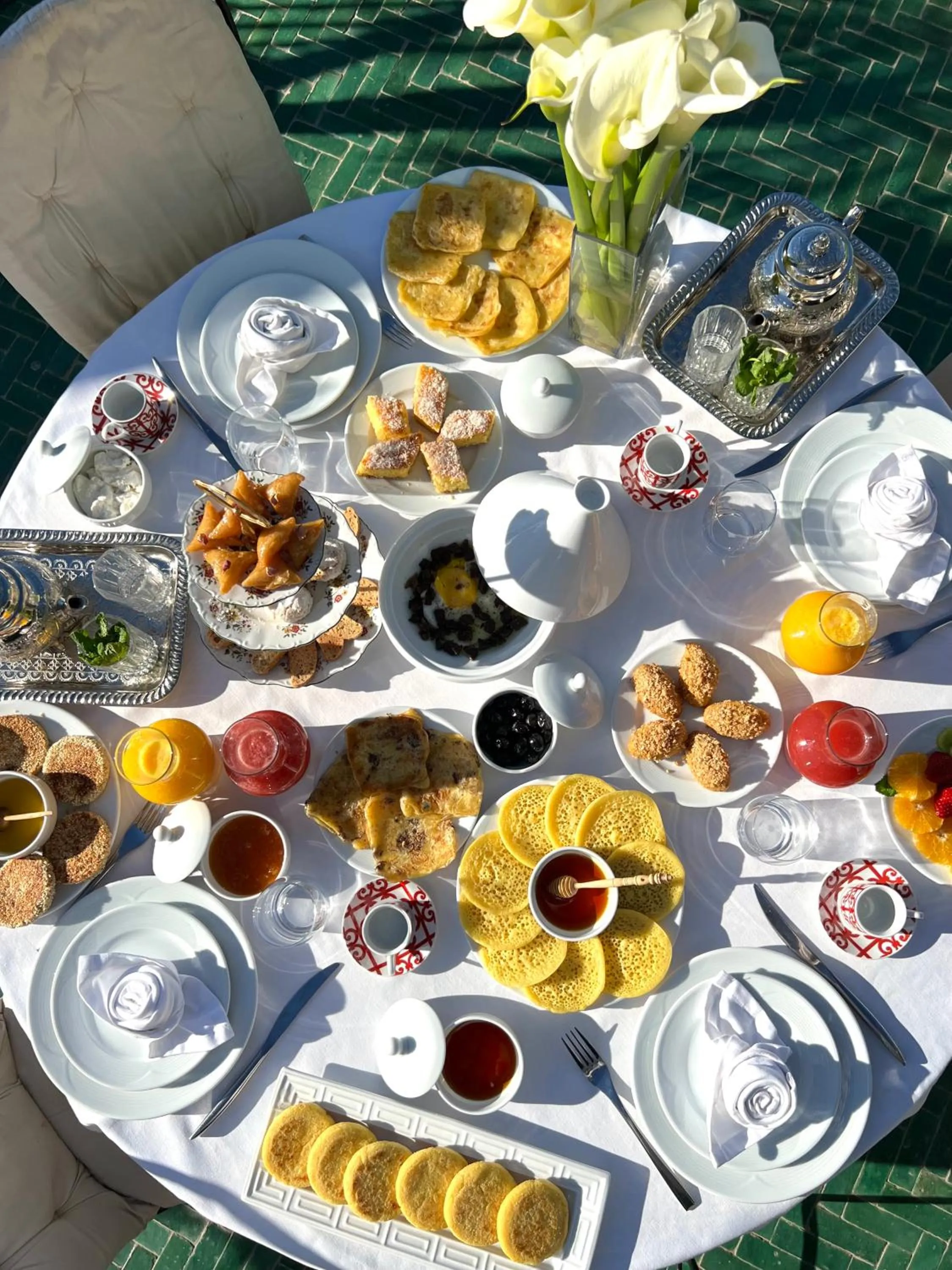 Breakfast in Palais De Fès Suites & Spa