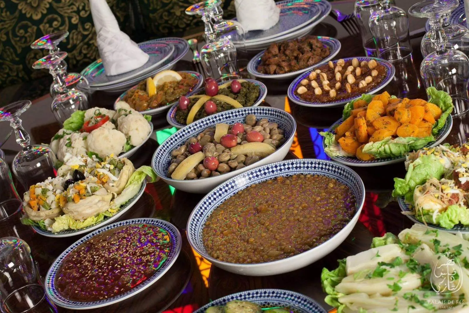 Restaurant/places to eat in Palais De Fès Suites & Spa