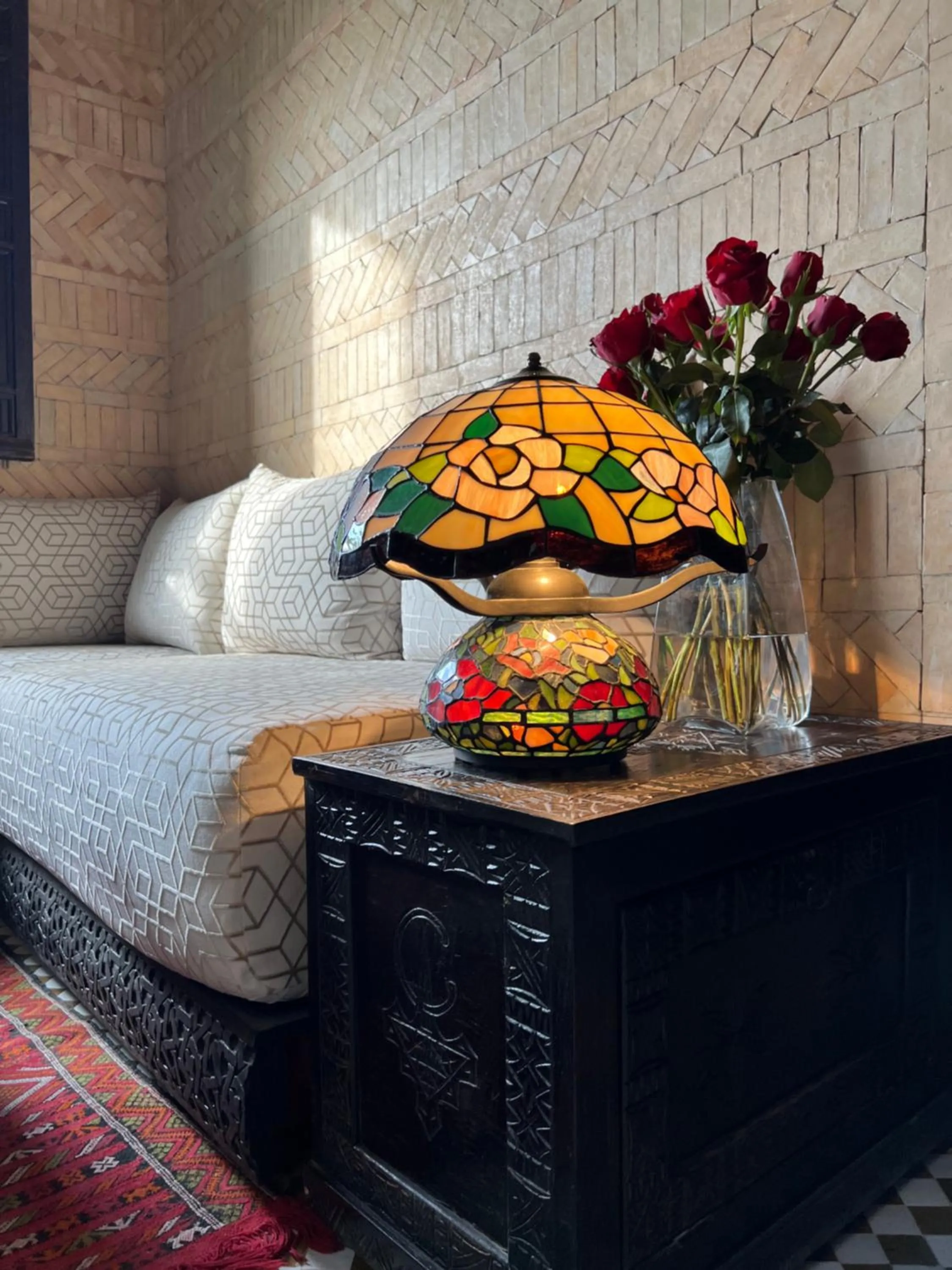 Living room in Palais De Fès Suites & Spa