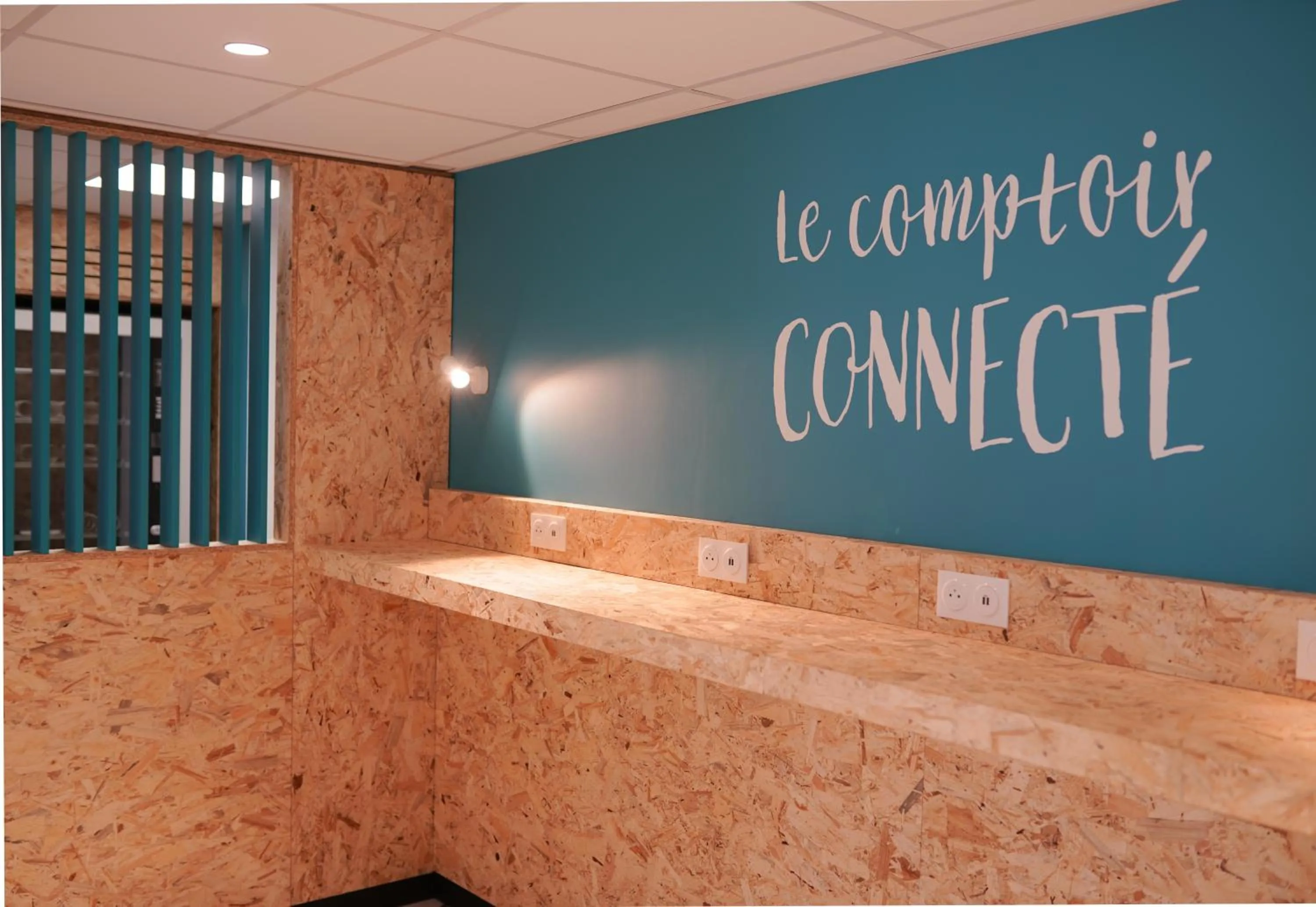 Lobby or reception in Kyriad Direct Moulins Sud - Yzeure