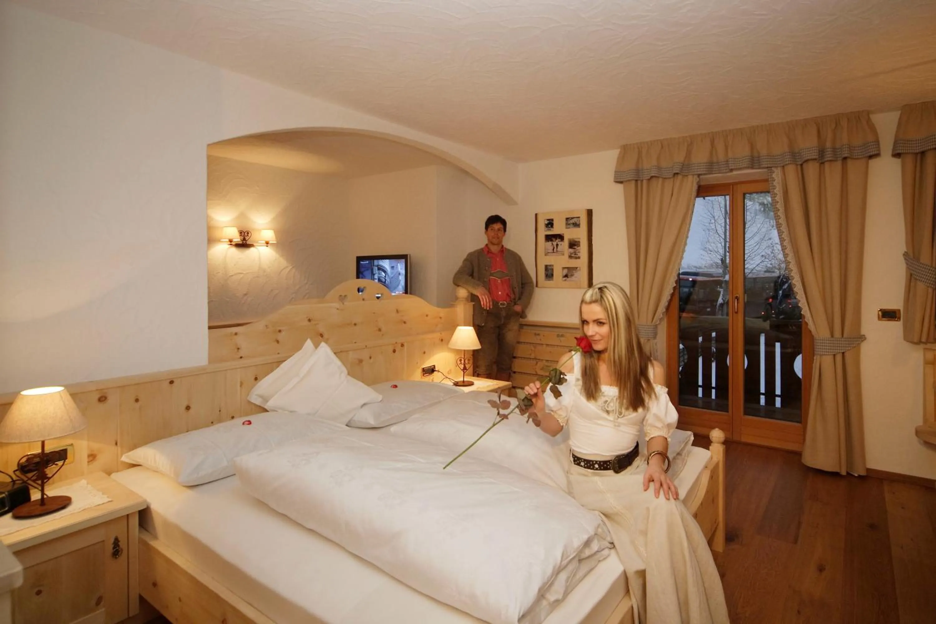 Bedroom, Bed in Romantik Villa Cesanueva