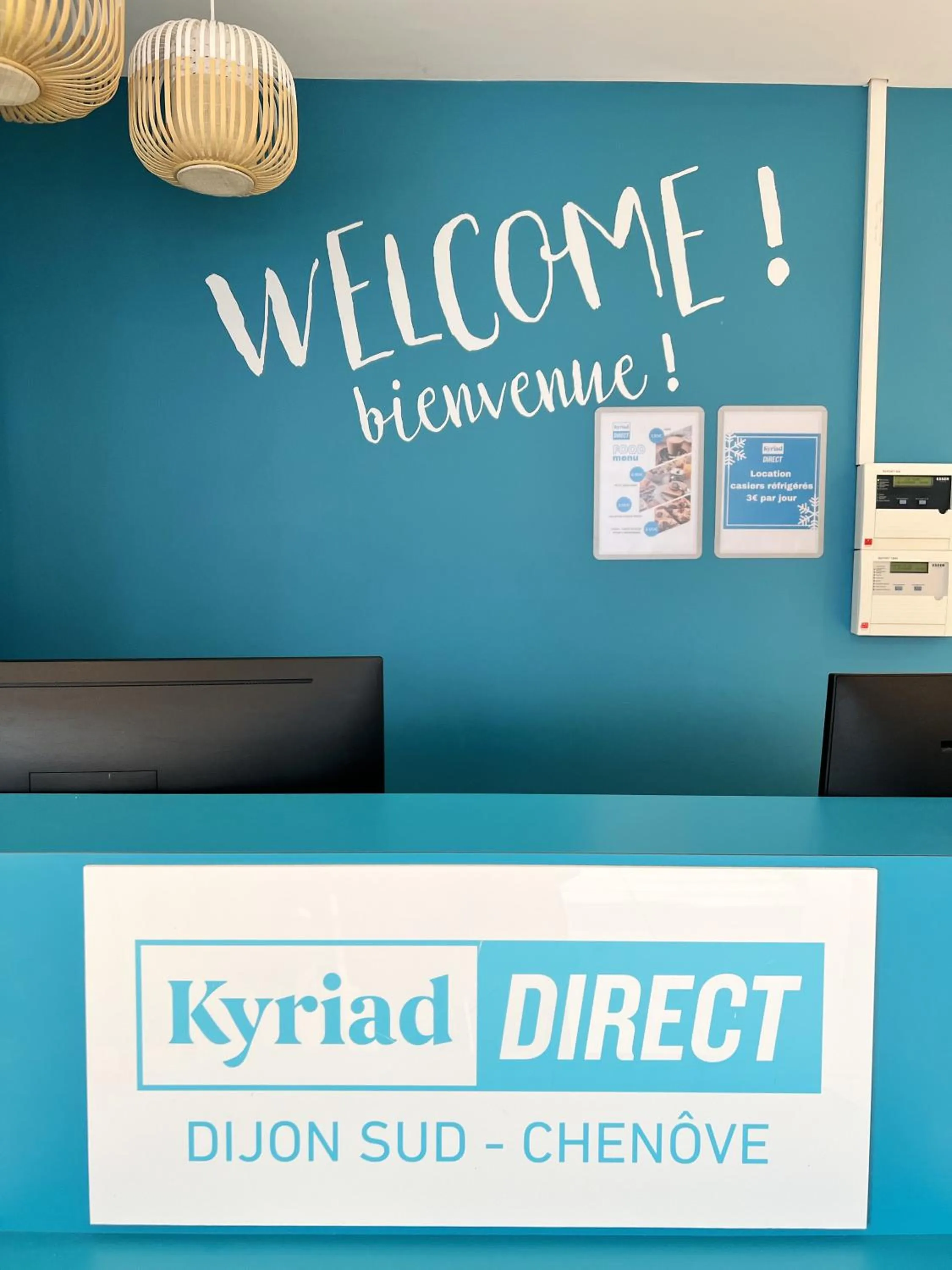 Lobby or reception in Kyriad Direct Narbonne Sud