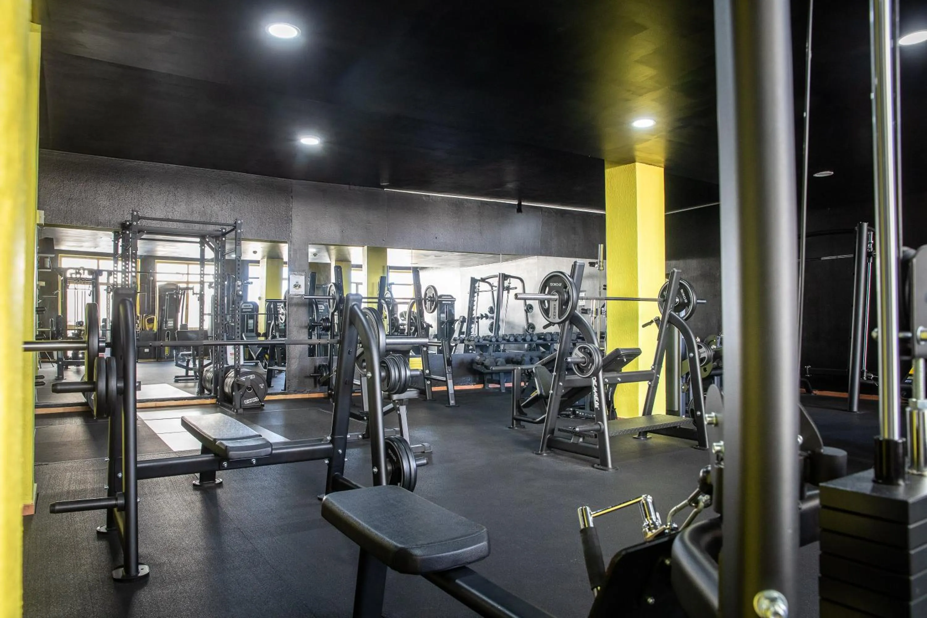 Fitness centre/facilities in Best Western Hotel Blumarea