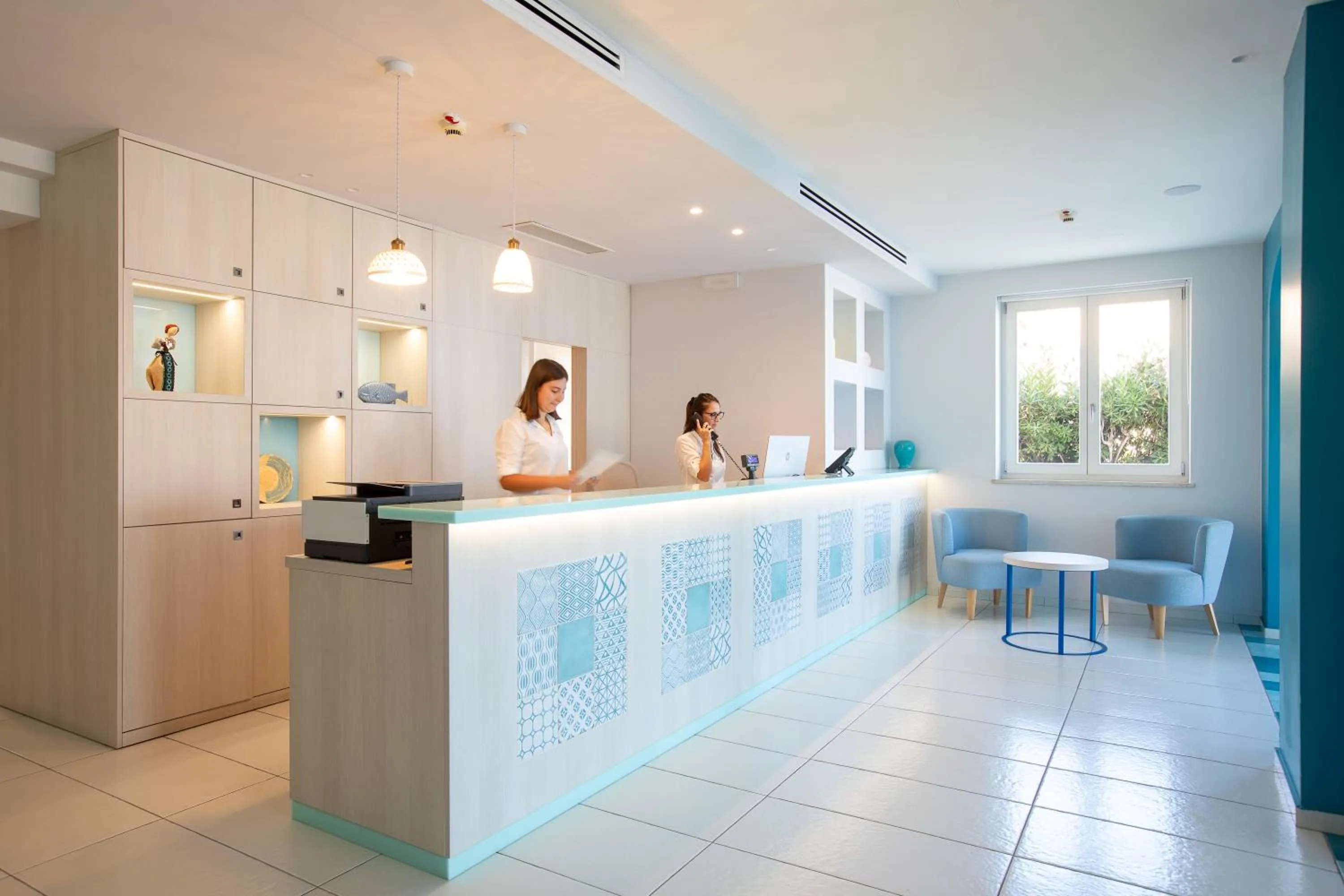 Lobby or reception in Best Western Hotel Blumarea