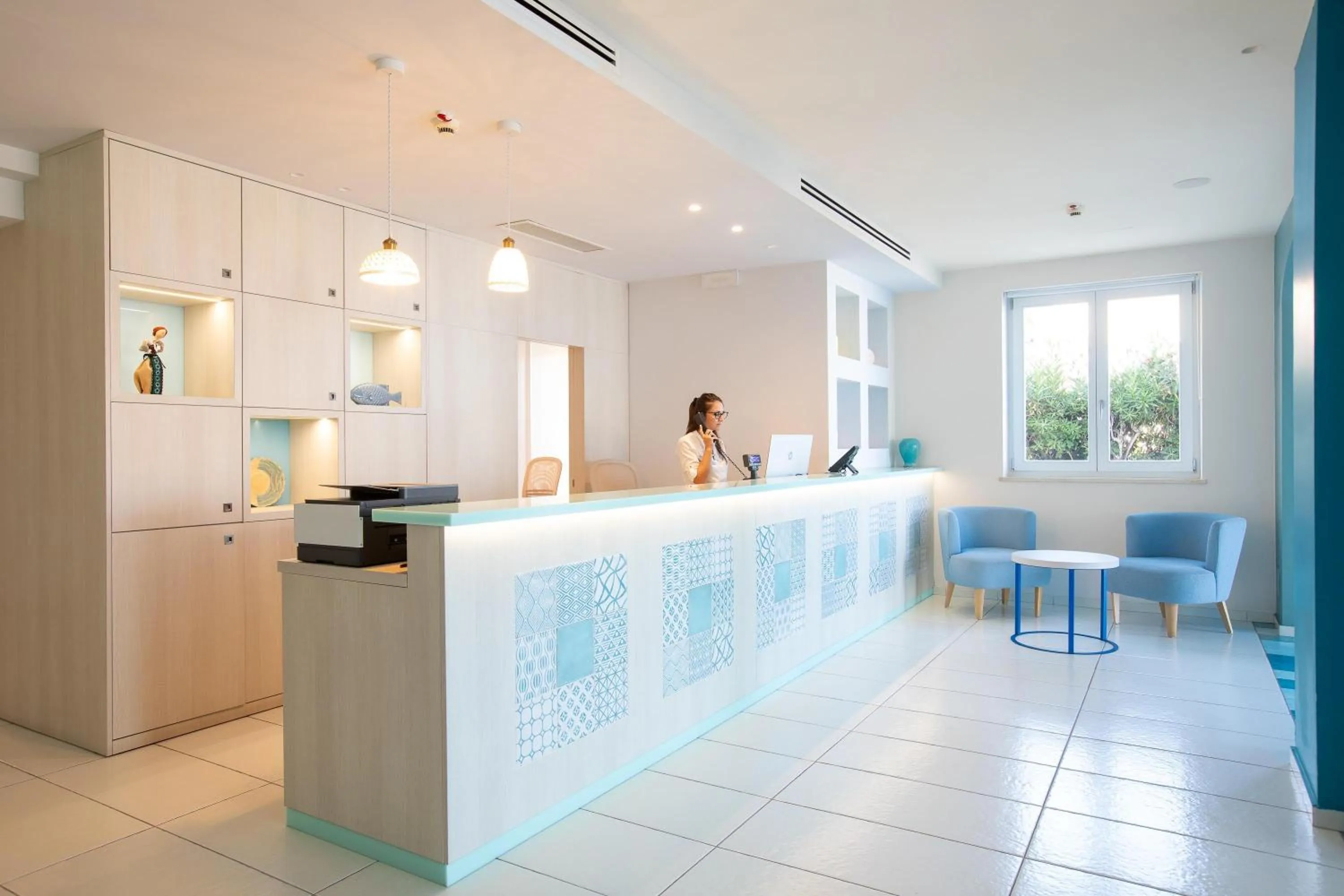 Lobby or reception in Best Western Hotel Blumarea