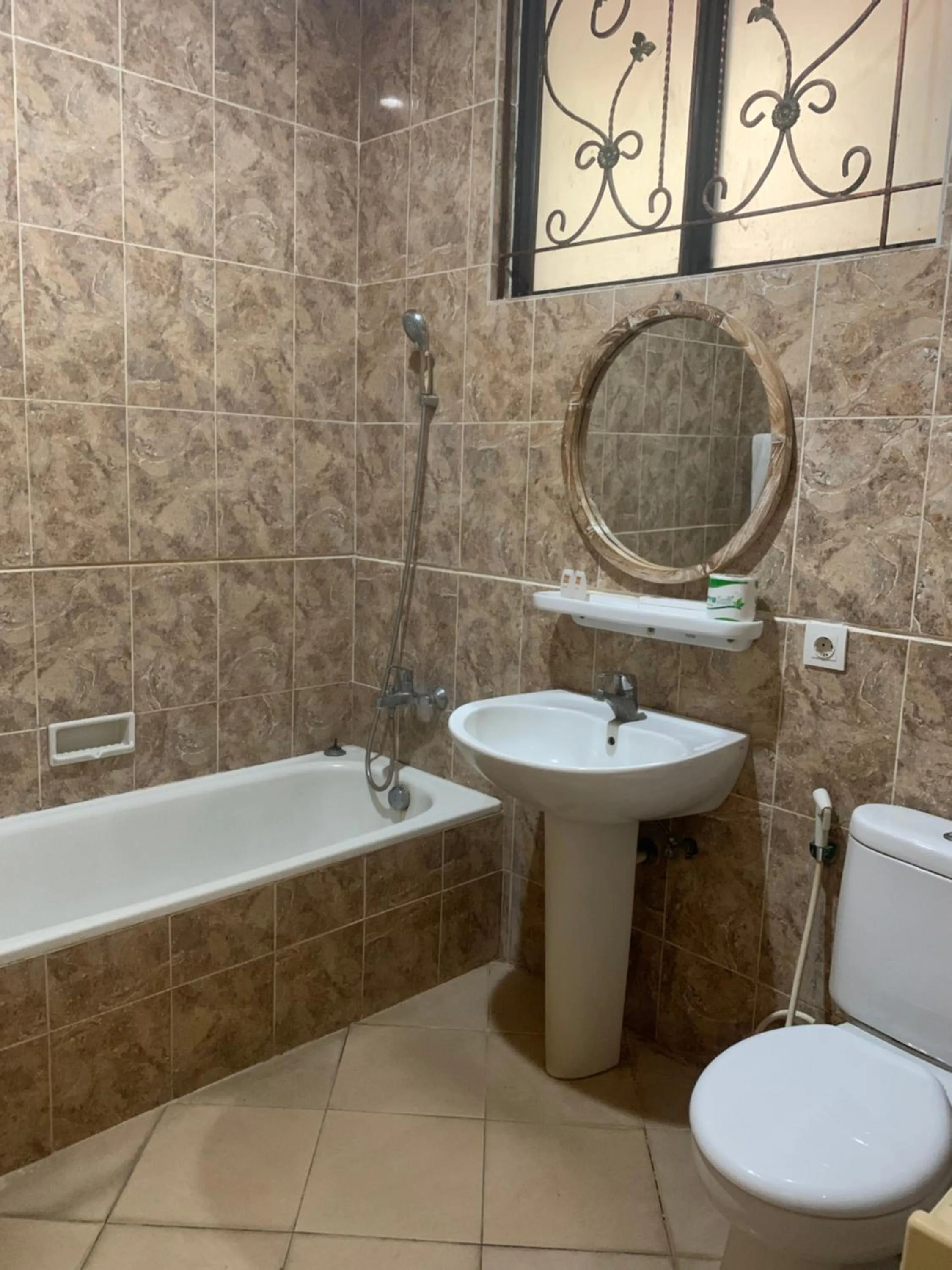 Bathroom in Fat Yogi Cottages