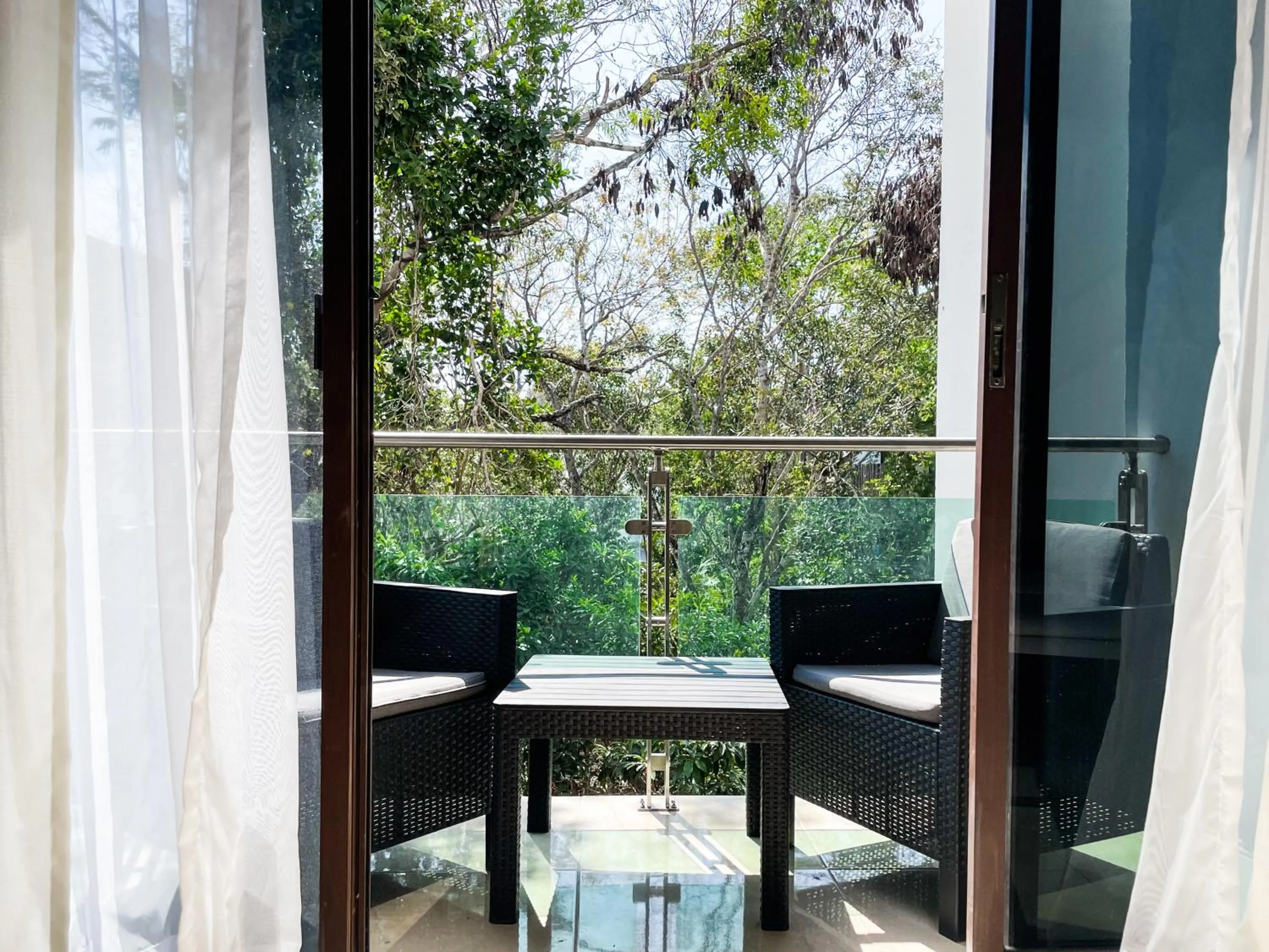 Balcony/Terrace in Cave Apartments Mexico 7