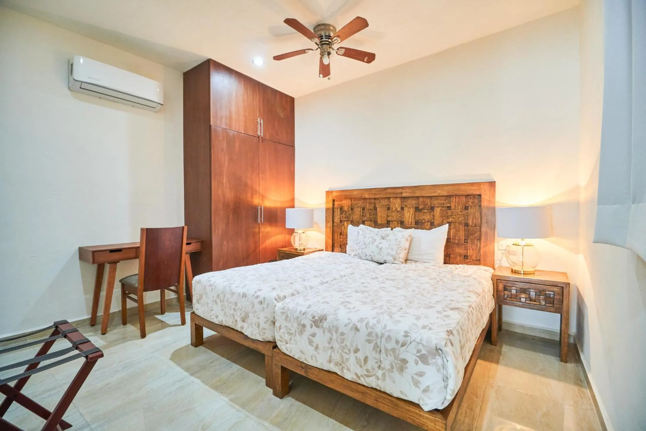 Bedroom, Bed in Cave Apartments Mexico 7