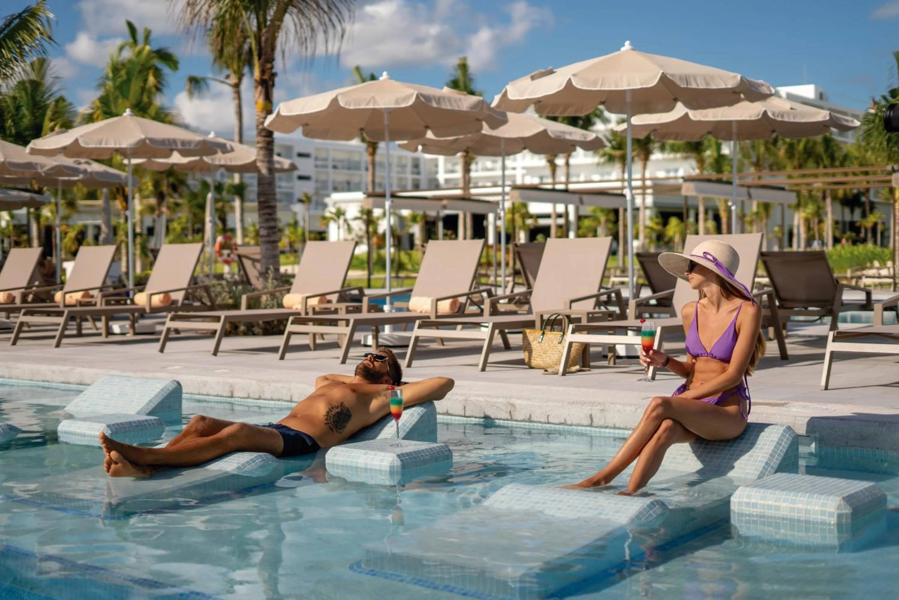 Swimming pool in Riu Latino - Adults Only - All Inclusive