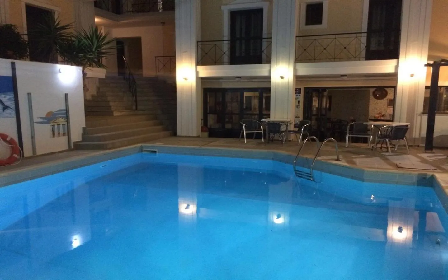 Swimming pool in Renia Hotel Agia Pelagia -Crete