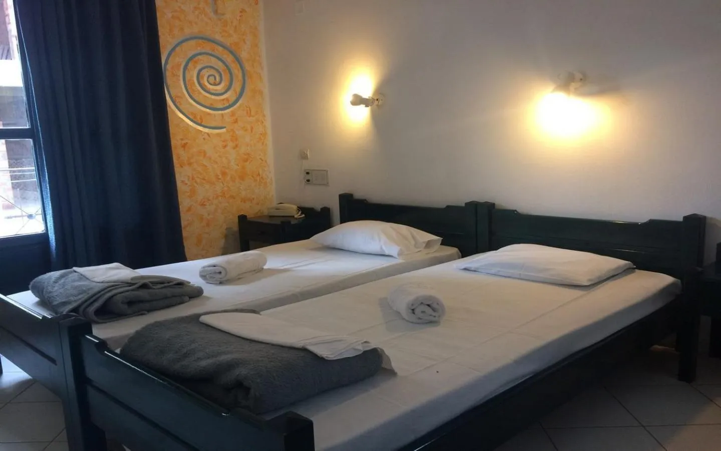 Bed in Renia Hotel Agia Pelagia -Crete