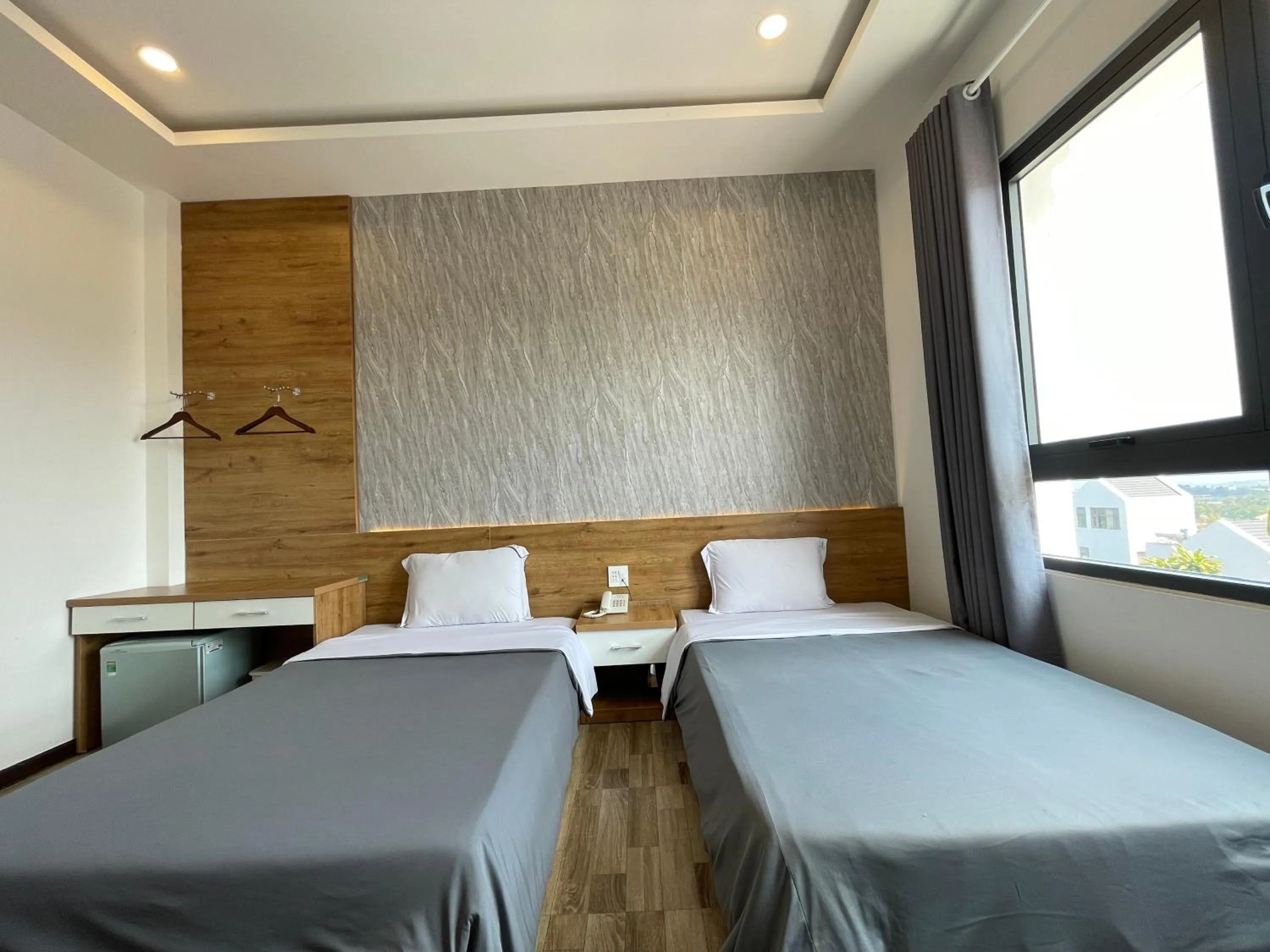 Bed in Hotel Hoa Nắng