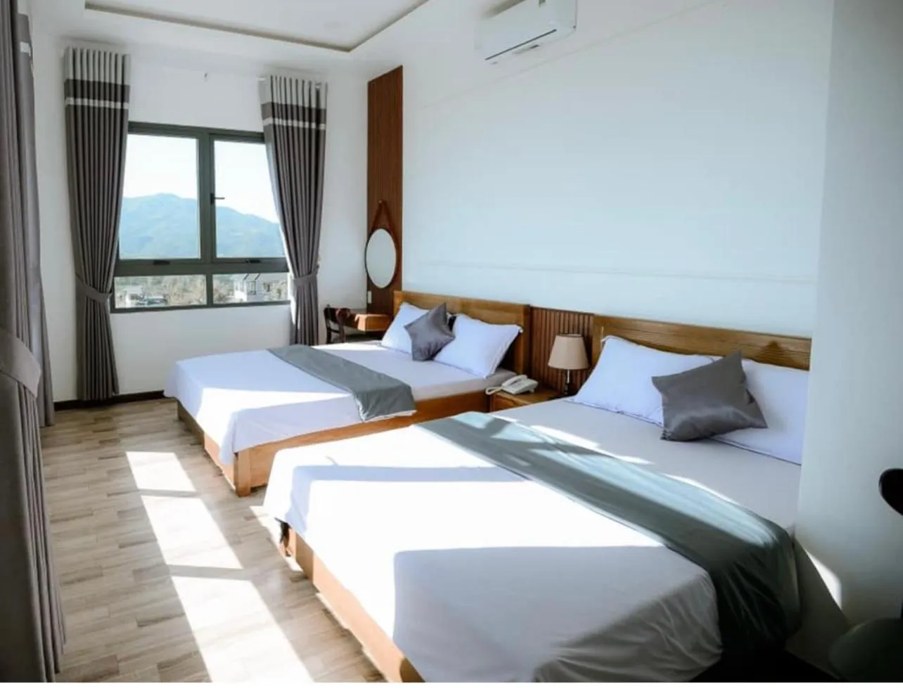 Bedroom, Bed in Hotel Hoa Nắng