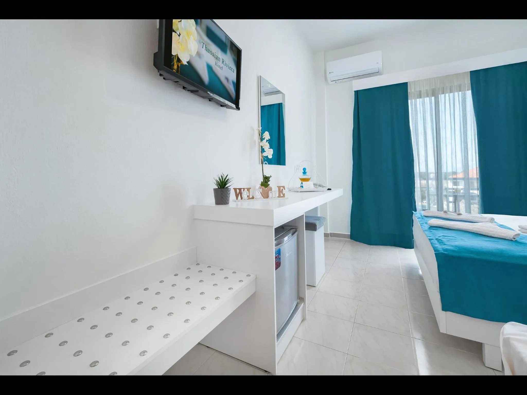 TV and multimedia in Thassian Riviera Hotel