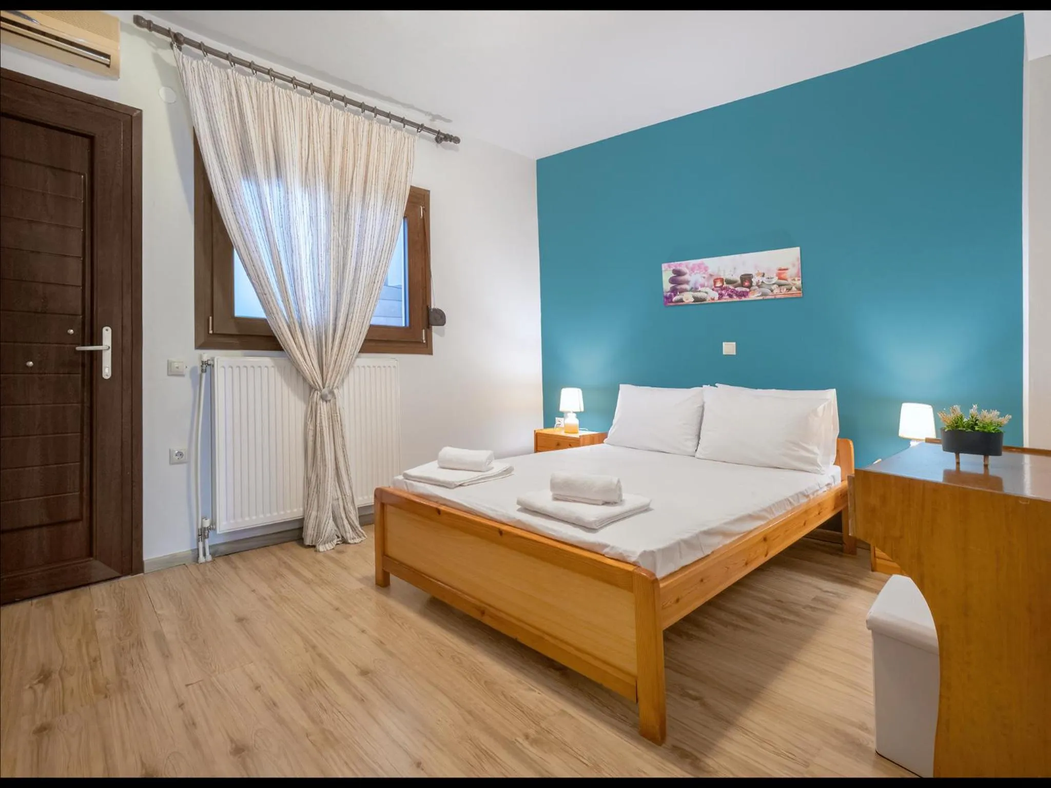 Bedroom, Bed in Thassian Riviera Hotel