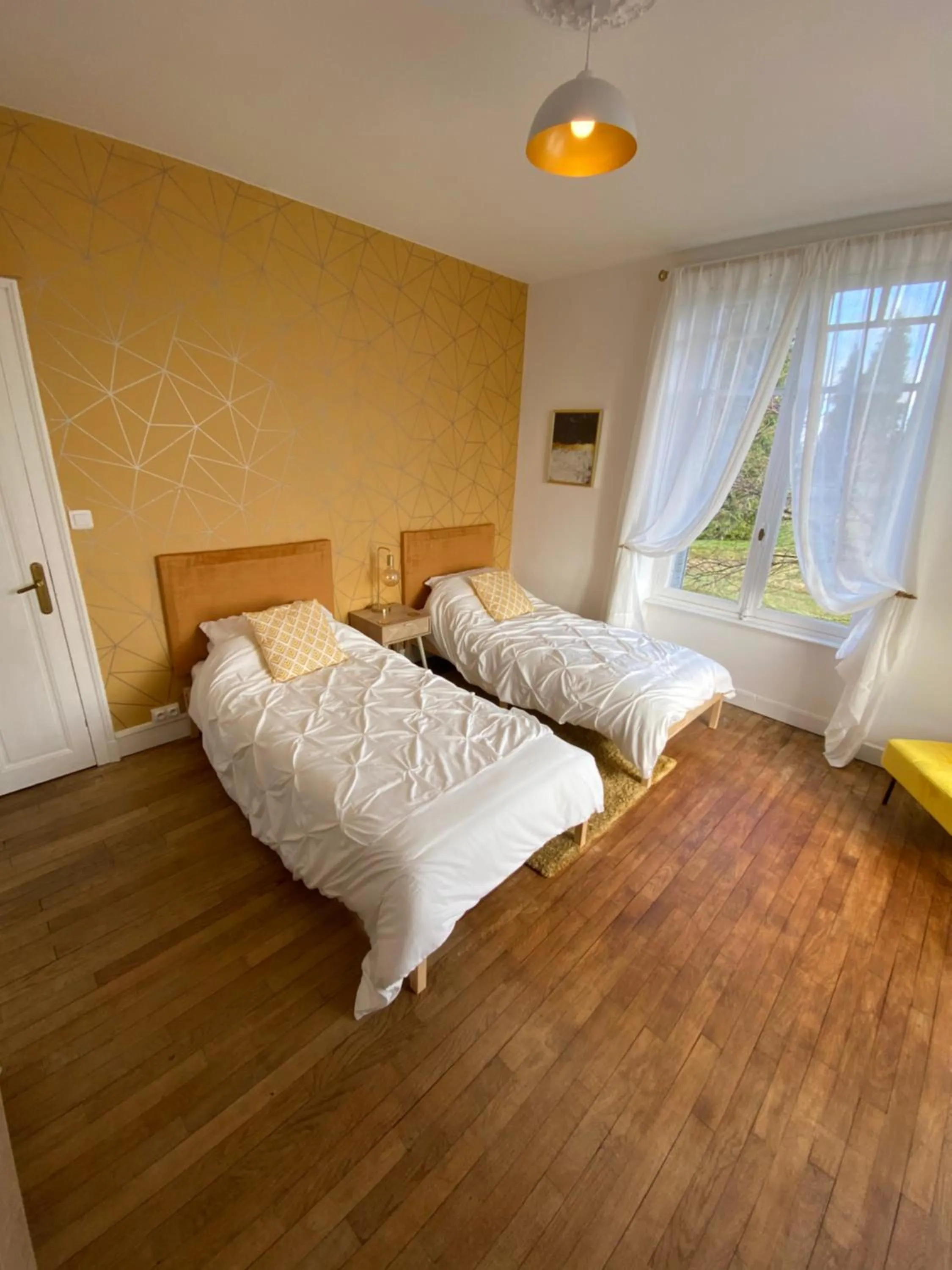 Bed in Maison de Montgibaud