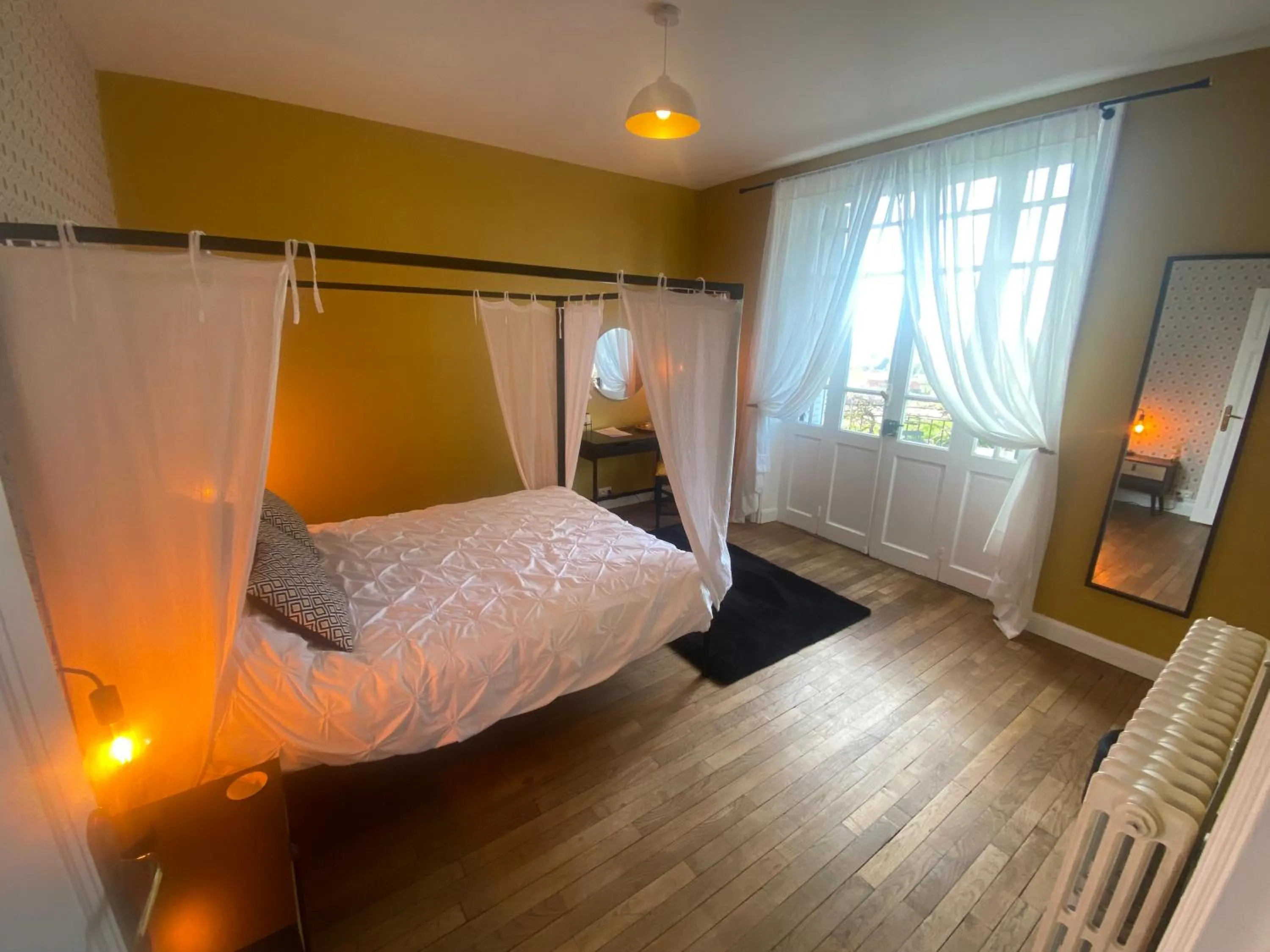 Bed in Maison de Montgibaud