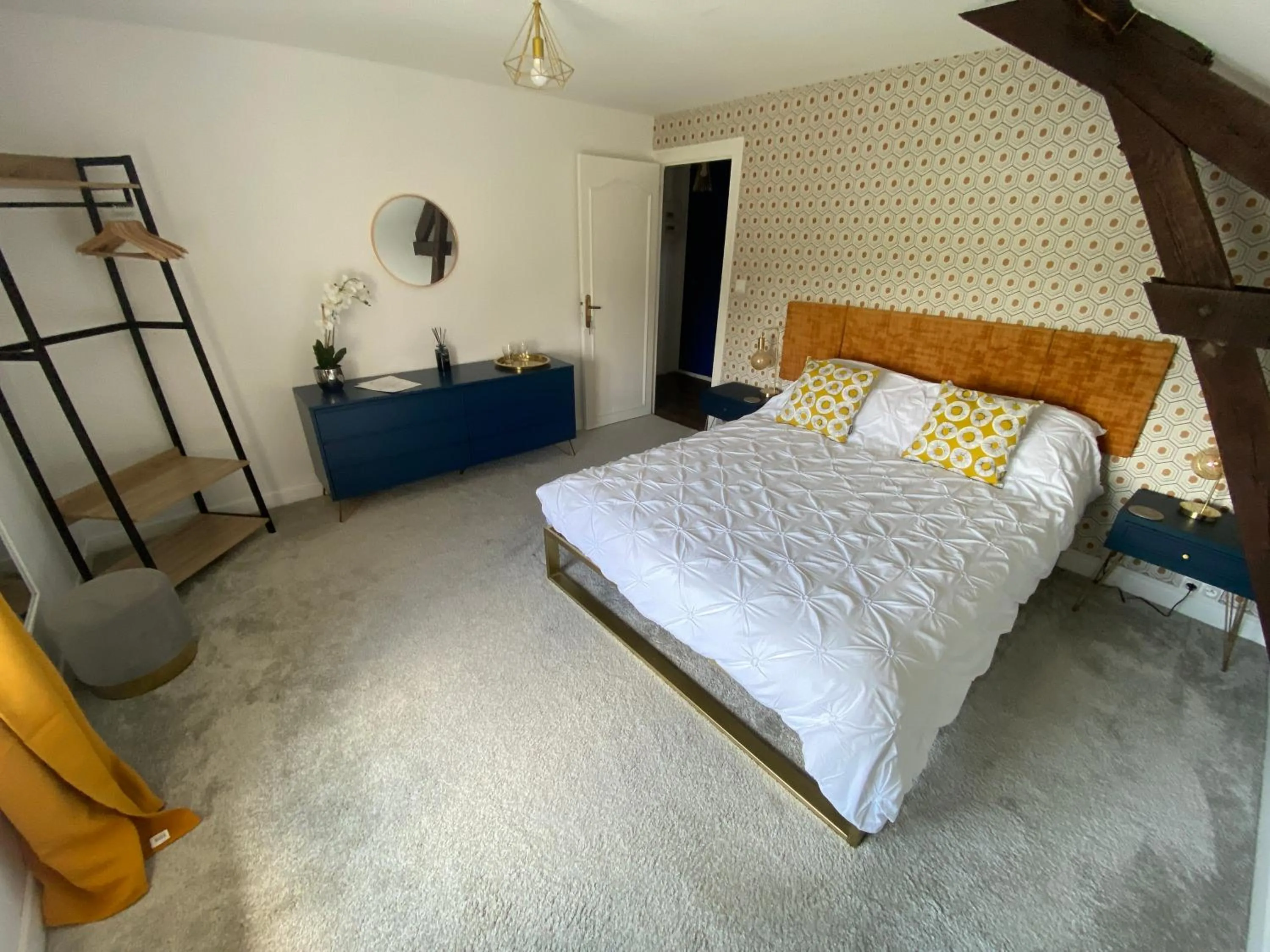 Bed in Maison de Montgibaud