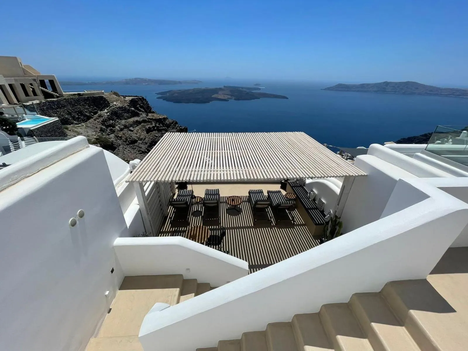 Sea view in Imera Vista Suites