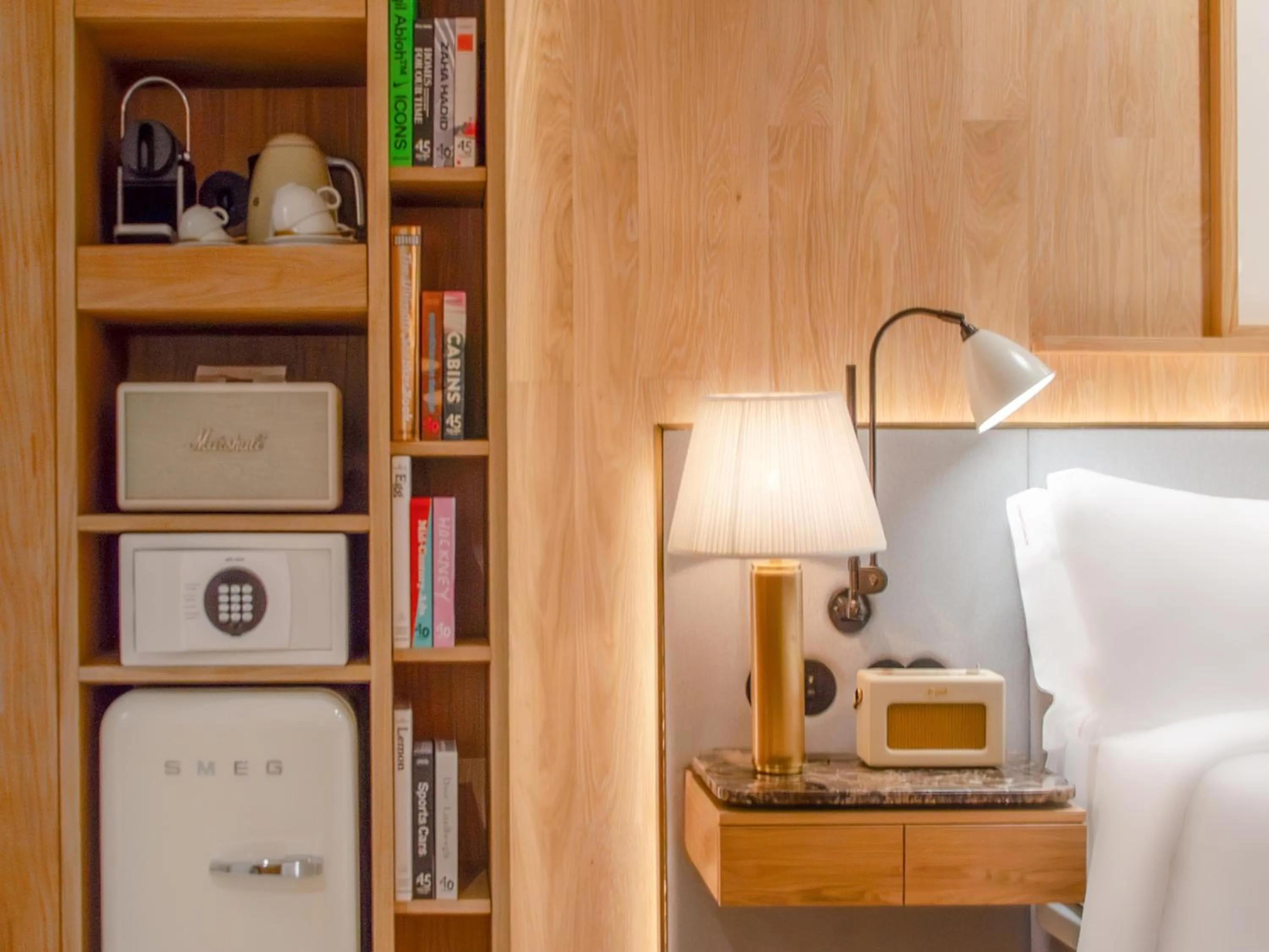 Decorative detail, Bed in Browns Avenue Hotel
