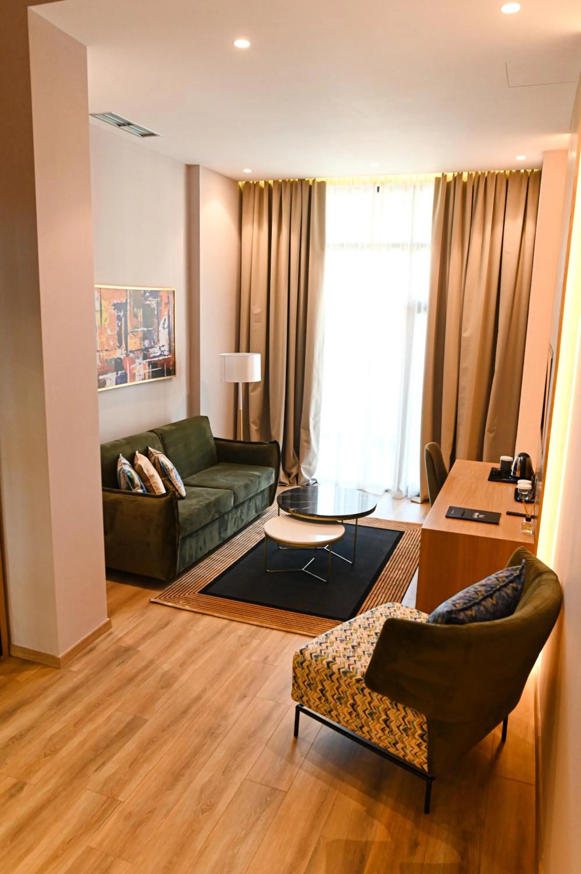 Seating area, Bed in White Hill Hotel, SPA & Conferences