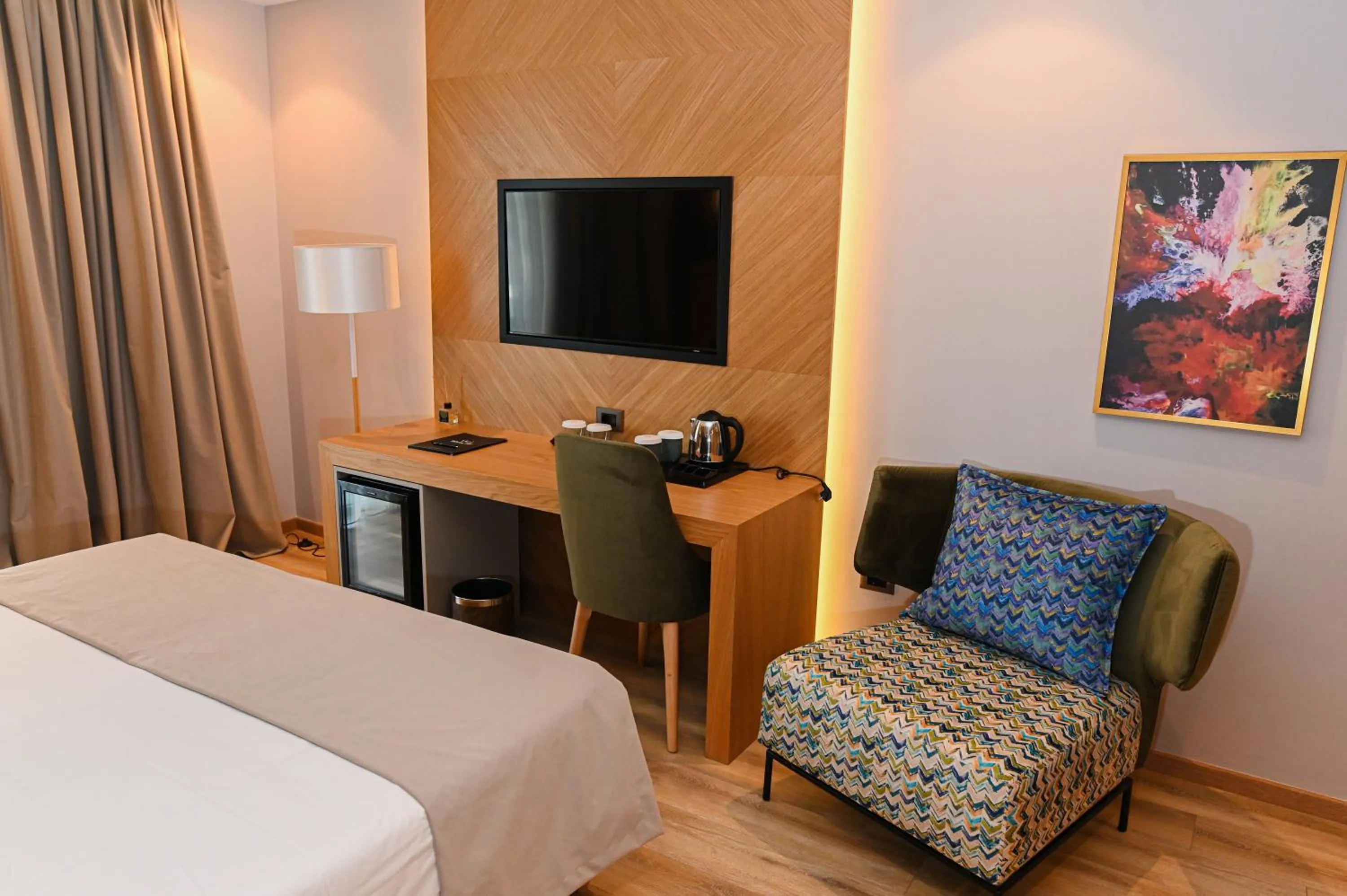 TV and multimedia, Bed in White Hill Hotel, SPA & Conferences